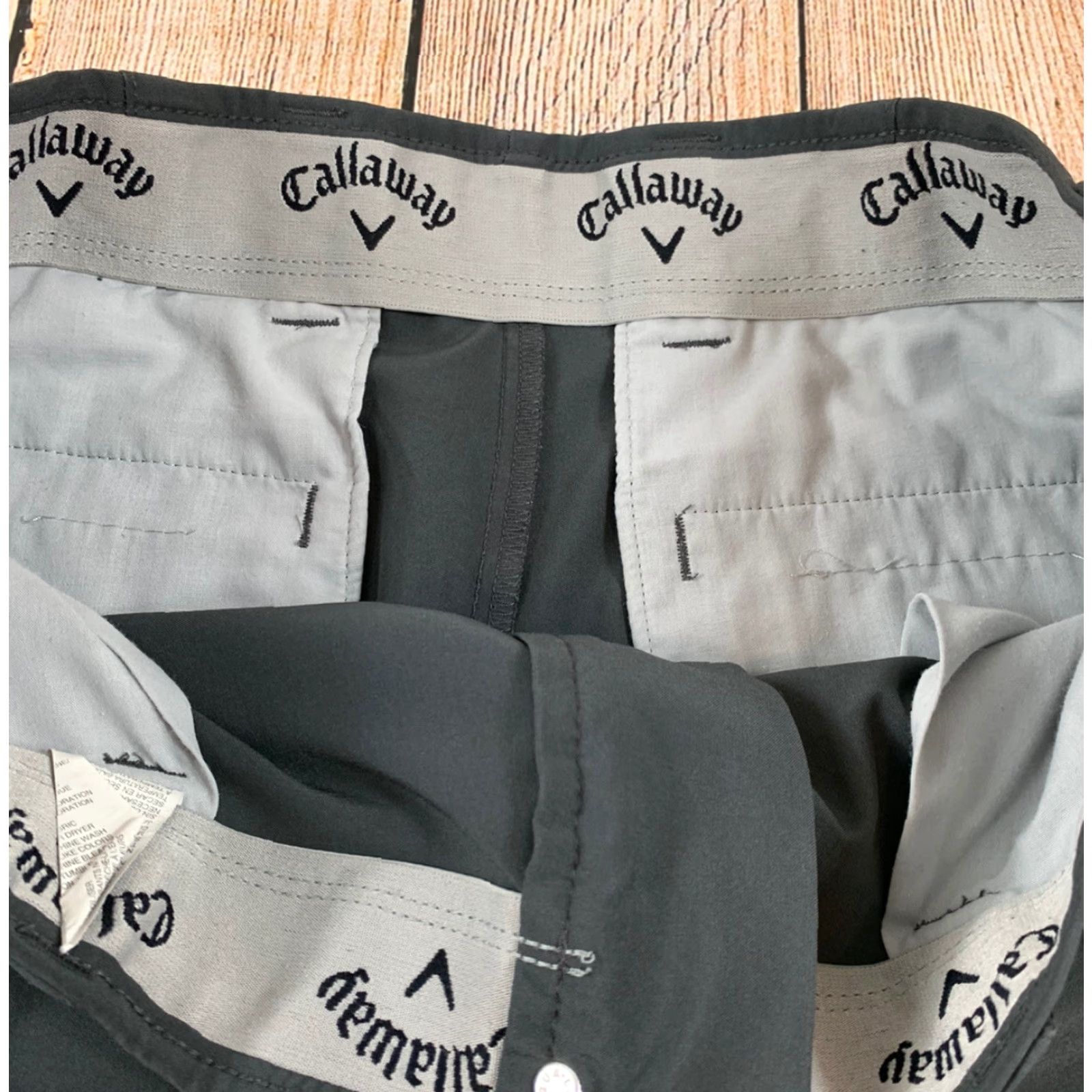 Callaway Callaway Golf Chino Shorts Gray Stretch Mens Size 34 Size US 34 / EU 50 - 4 Thumbnail