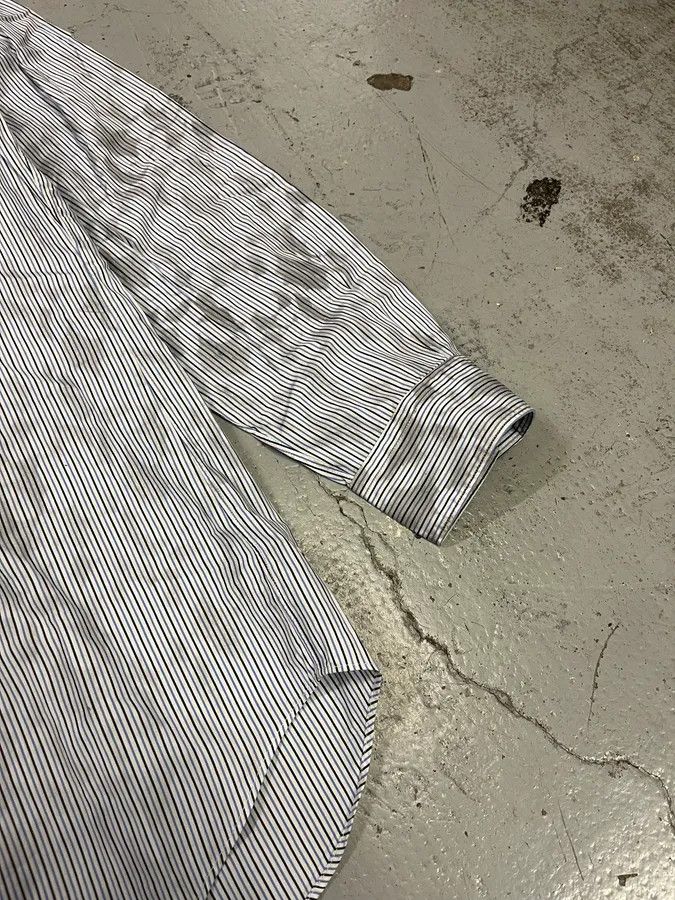 Comme des Garcons Comme des Garçons Bat Shadows Blue Stripes Shirt Size US L / EU 52-54 / 3 - 6 Thumbnail