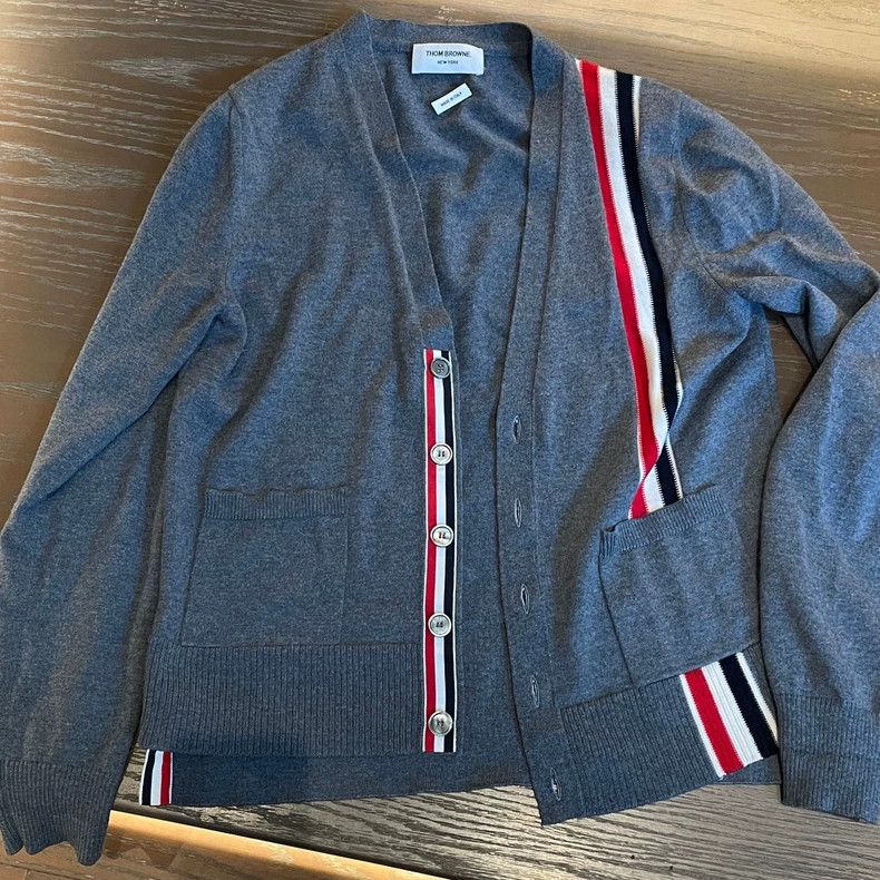 Thom Browne Thom Browne a cardigan Size US S / EU 44-46 / 1 - 1 Thumbnail
