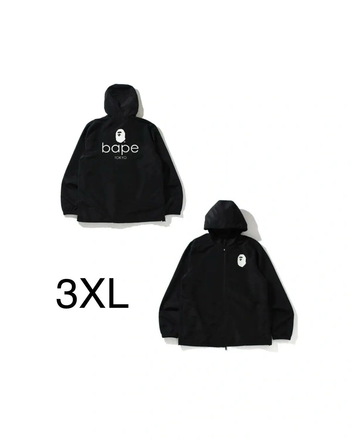 Bape (3XL) BAPE Summer Training Club Windbreaker Black Size US XXL / EU 58 / 5 - 1 Thumbnail