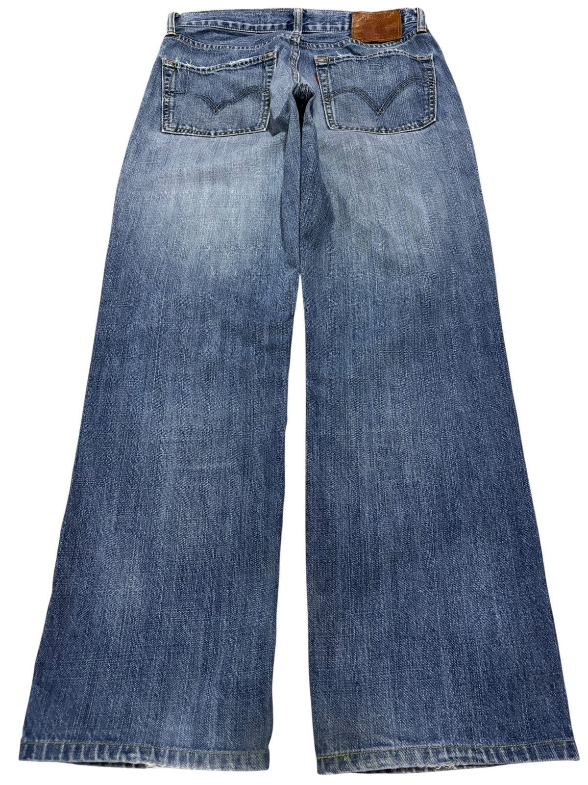 Levi's Vtg 90s Levis Japan 502 Distressed Jeans Size US 30 / EU 46 - 2 Thumbnail