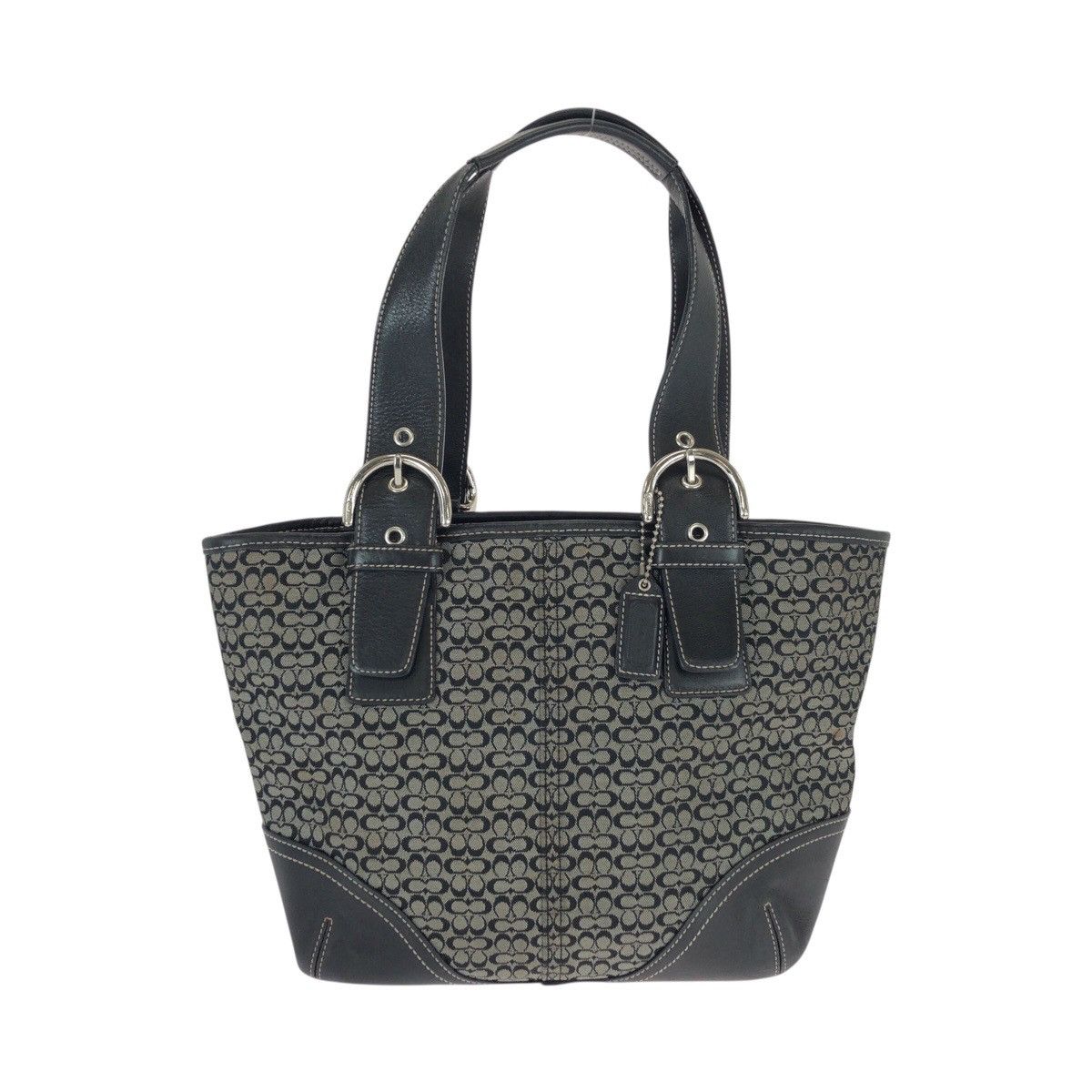 Coach Coach COACH Mini Signature Canvas Leather 2way Bag Leather Shoulder Bag C35-6383 DUTY FREE for USA Size ONE SIZE - 1 Thumbnail
