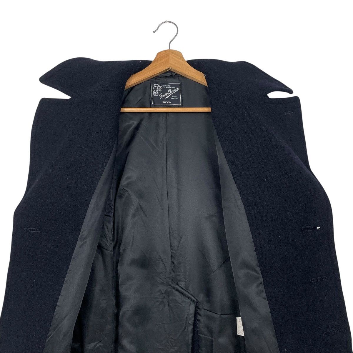 Zucca Zucca Double Breasted Wool Coat Size US M / EU 48-50 / 2 - 12 Thumbnail