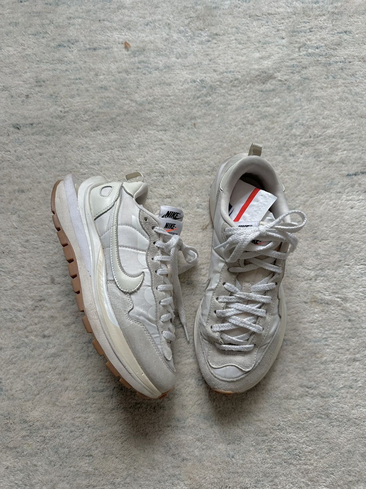 Nike × Sacai Nike x Sacai VaporWaffle Sail Gum White (DD1875-100) Men’s 8 Size US 8 / EU 41 - 1 Thumbnail
