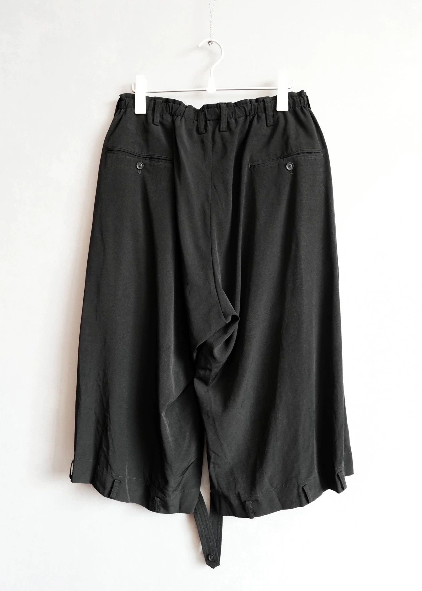 Yohji Yamamoto Yohji Yamamoto 22SS Triacetate Skirt Cuff Buttons Size US 34 / EU 50 - 3 Thumbnail