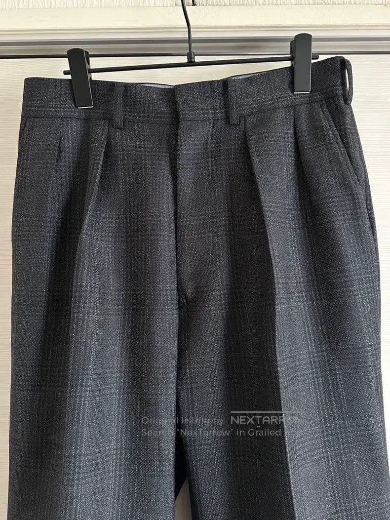 Junya Watanabe Junya Watanabe size S Pants Trousers Wool Wide Leg Pants Size US 27 - 5 Thumbnail