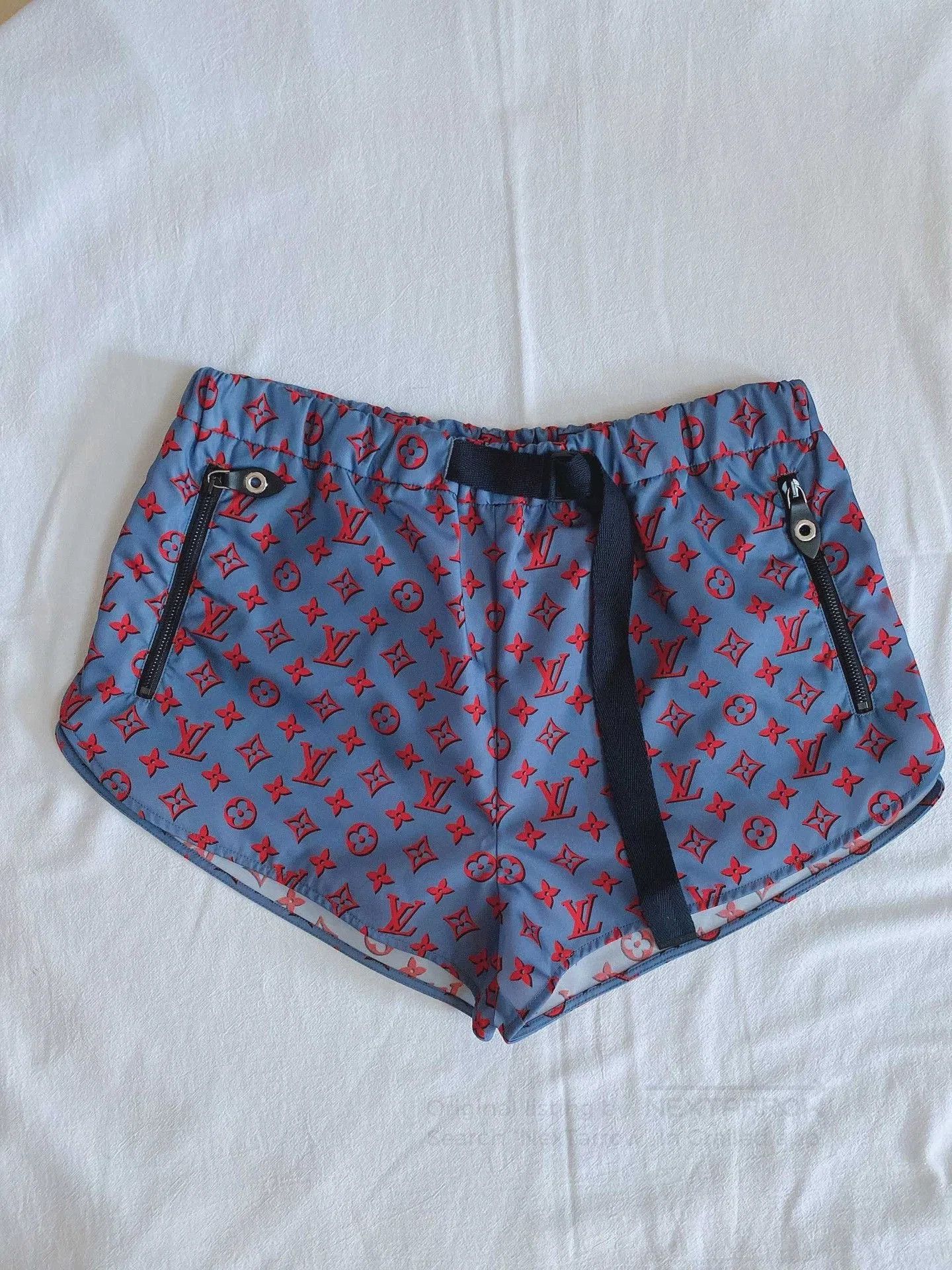 Louis Vuitton LV Monogram Logo Shorts. Size US 40 / EU 56 - 1 Thumbnail