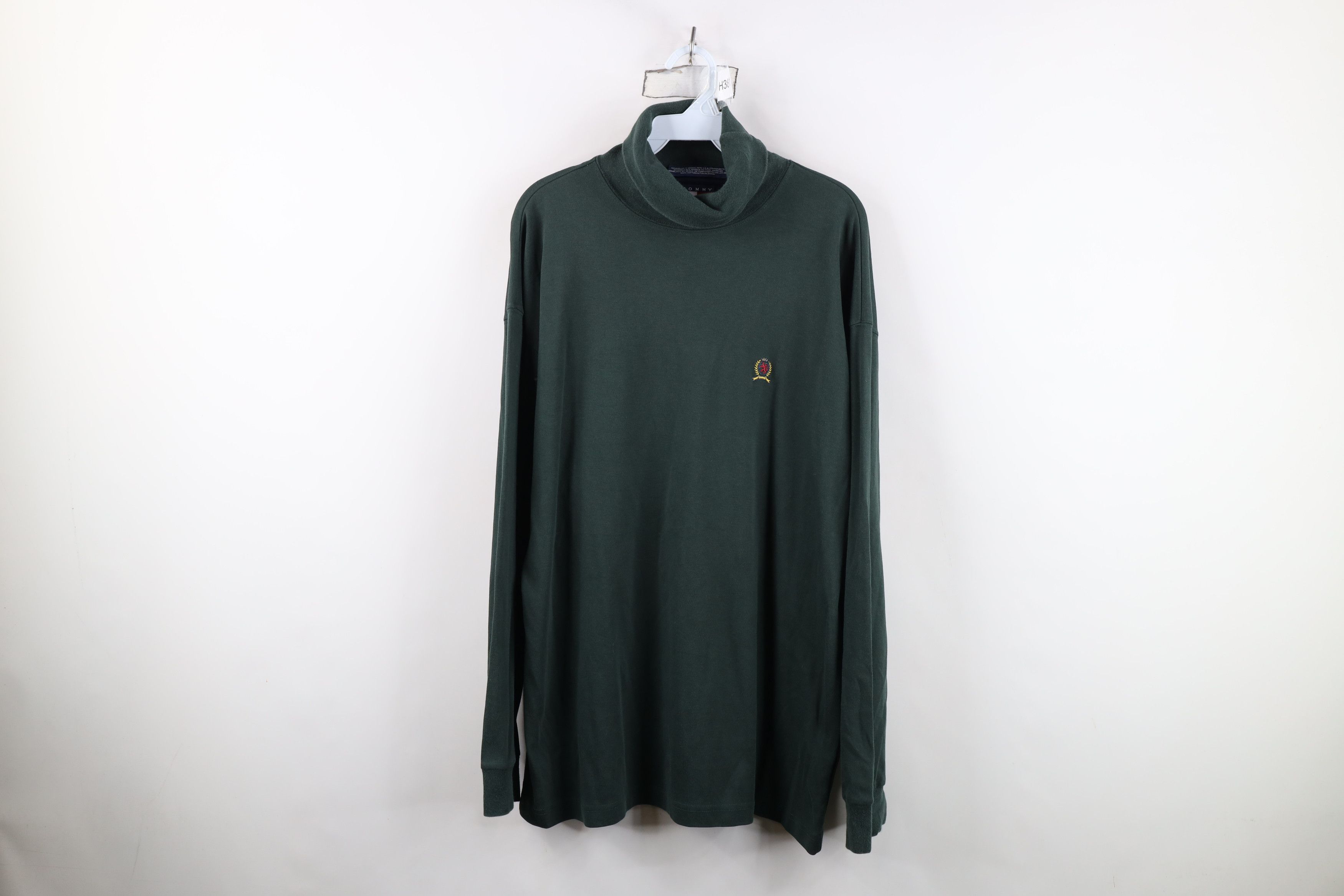Tommy Hilfiger Vintage 90s Tommy Hilfiger Long Sleeve Turtleneck T-Shirt Size US XL / EU 56 / 4 - 1 Thumbnail