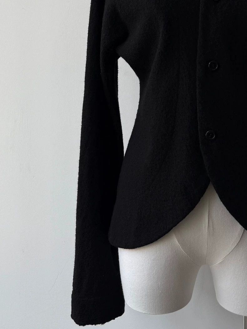 Yohji Yamamoto Yohji Yamamoto Yohji Yamamoto Wool Short Jacket Coat Size US M / EU 48-50 / 2 - 6 Thumbnail