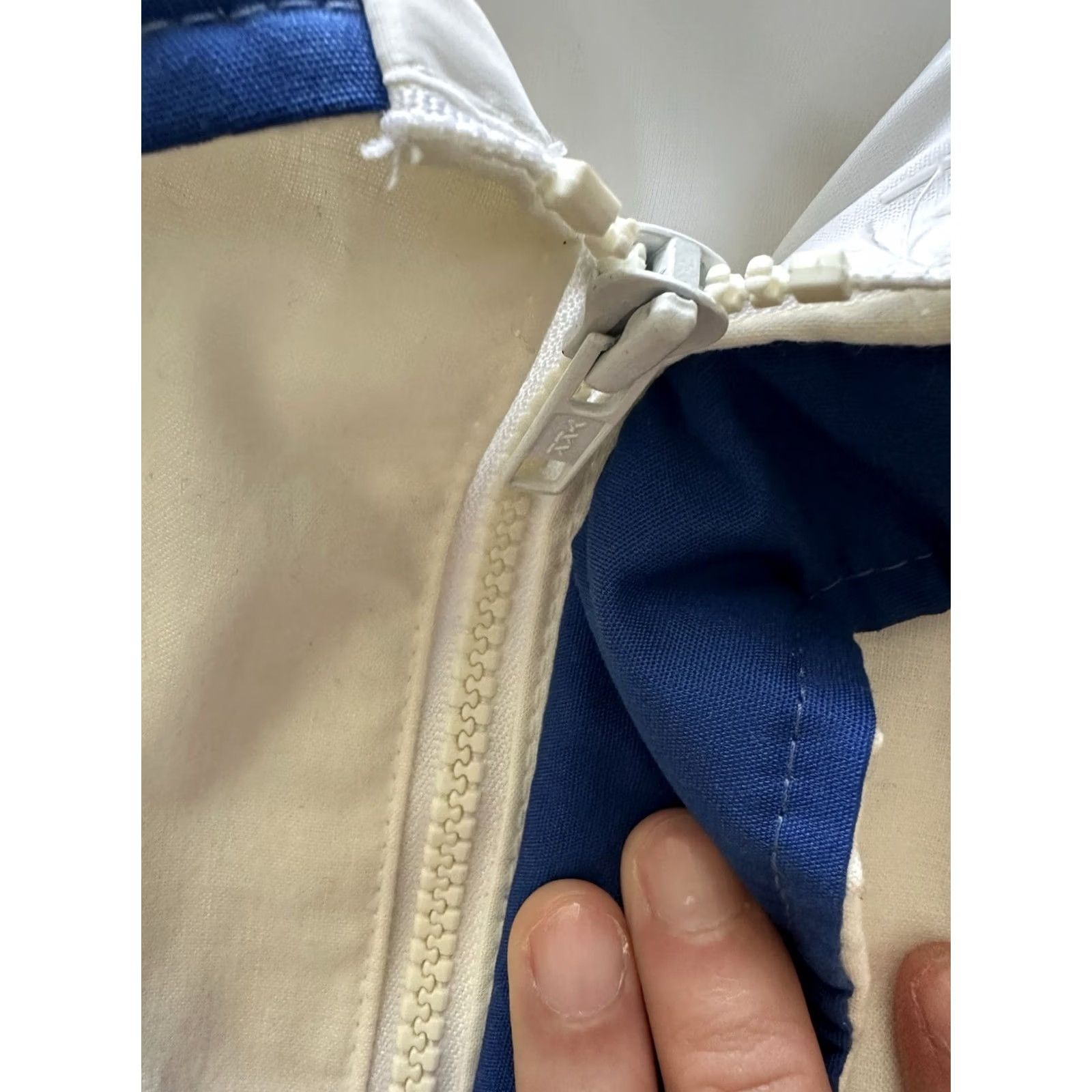 Vintage VINTAGE 80s Panasonic USA Bomber Jacket Unisex Large White Red Blue RARE Size US L / EU 52-54 / 3 - 7 Thumbnail