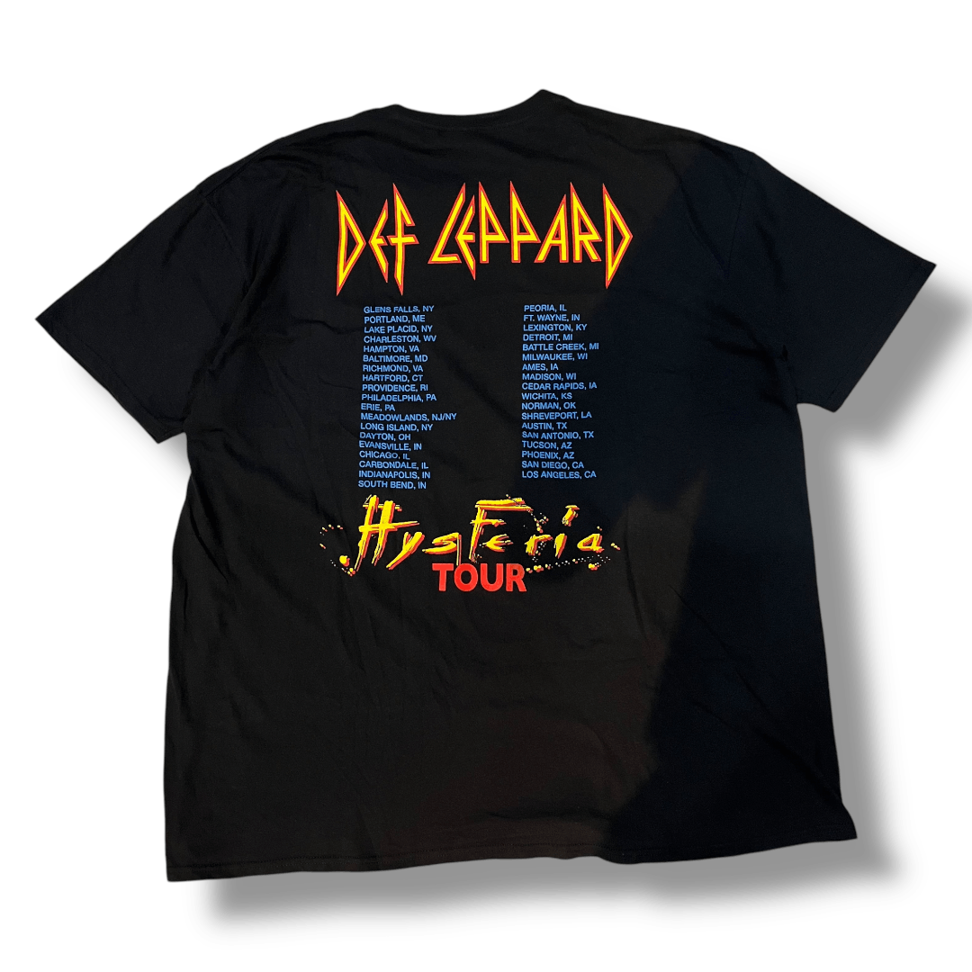 Band Tees × Def Leppard × Vintage BIG SIZE Deff Leppard short sleeve Tshirt Size US XXL / EU 58 / 5 - 2 Thumbnail