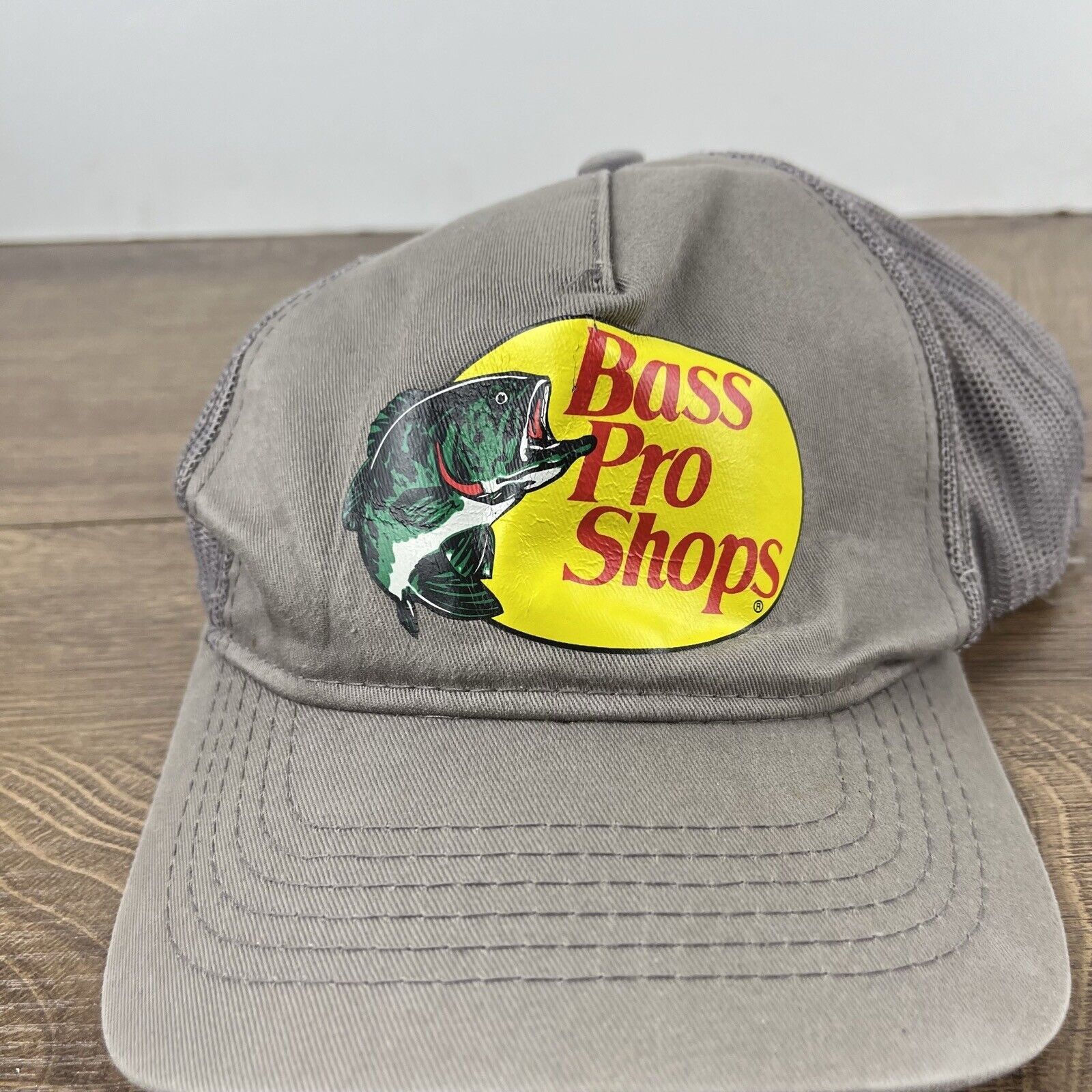 Other Bass Pro Shops Hat Gray Cap Adjustable Bass Pro Hat Gray Adu Size ONE SIZE - 6 Thumbnail