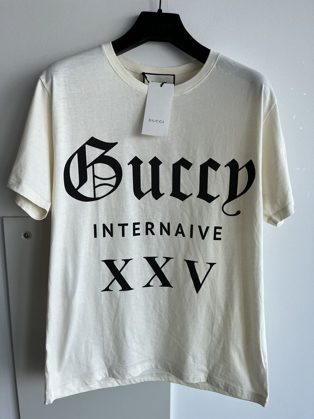 Gucci Gucci Super Runway Logo Internaive Tee T shirt Brand New Grailed