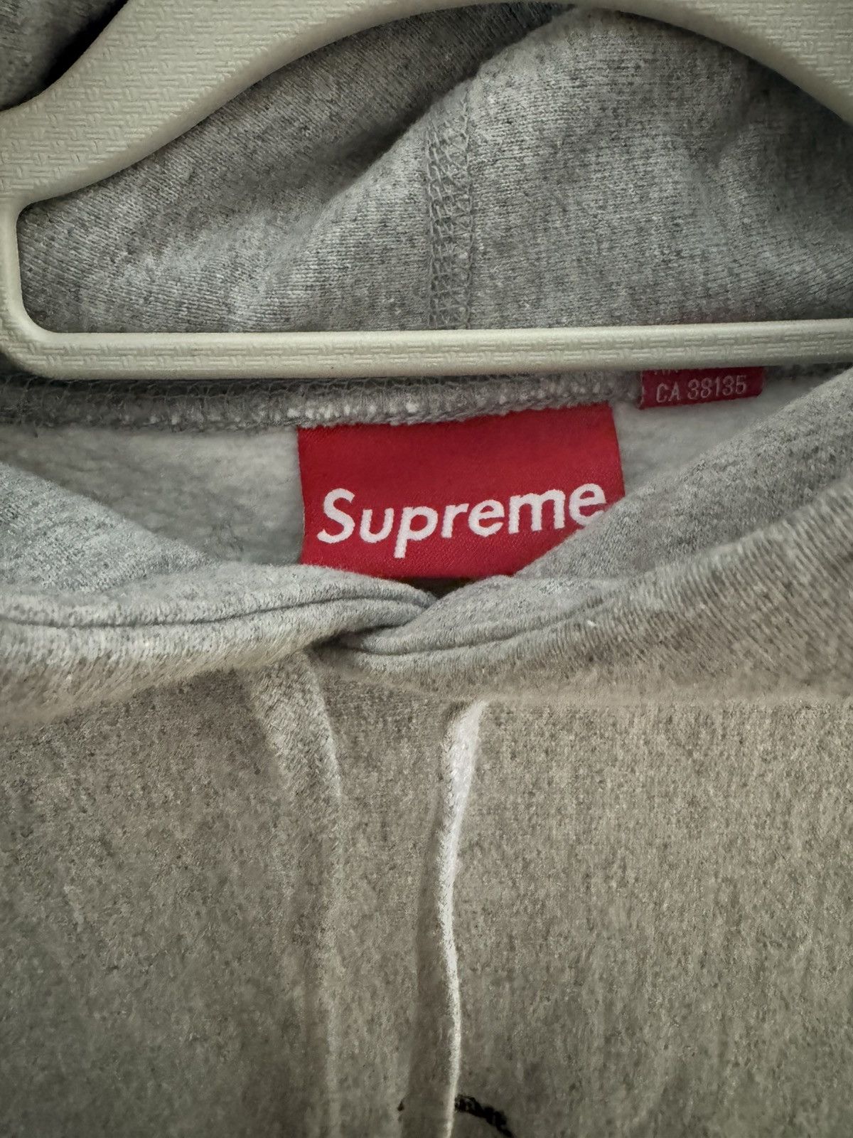 Supreme Supreme Grey Hoodie Size US M / EU 48-50 / 2 - 7 Thumbnail