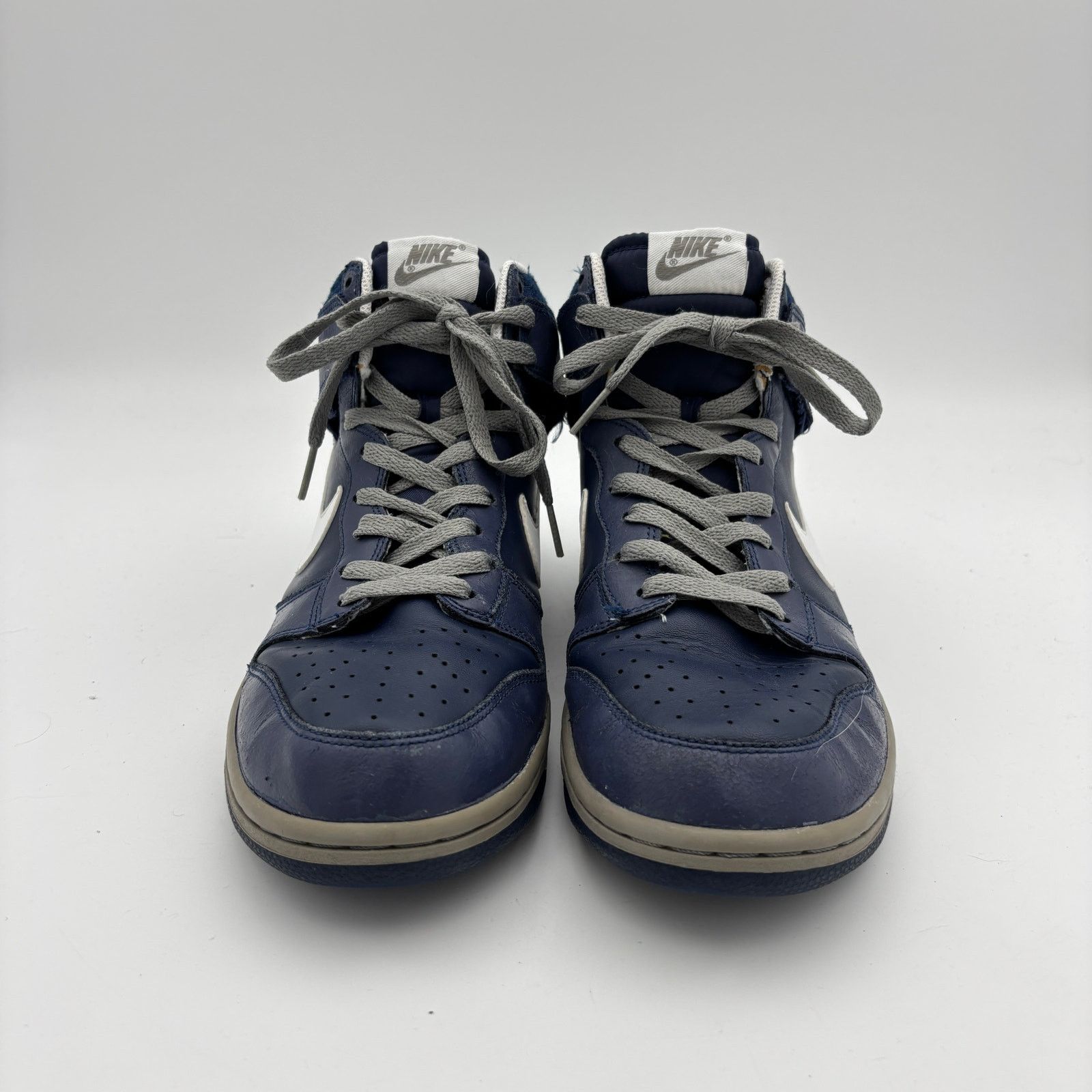 Nike Nike Dunk High Midnight Navy White Gray Sneakers Men's 10 Size US 10 / EU 43 - 2 Thumbnail
