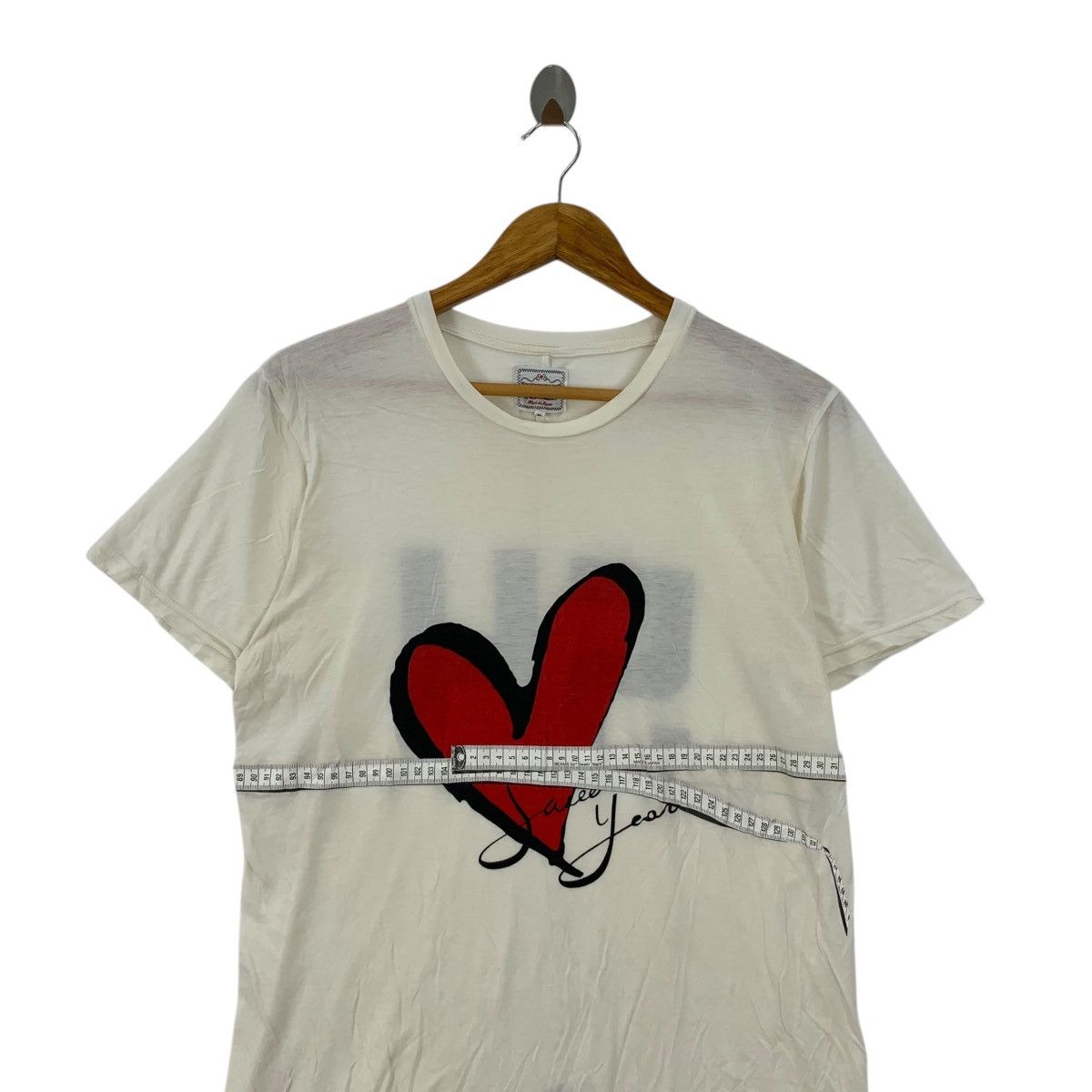Beams Plus BEAMS PLUS SWEET YEARS Collection Love Tee Shirt Top Size M / US 6-8 / IT 42-44 - 2 Thumbnail
