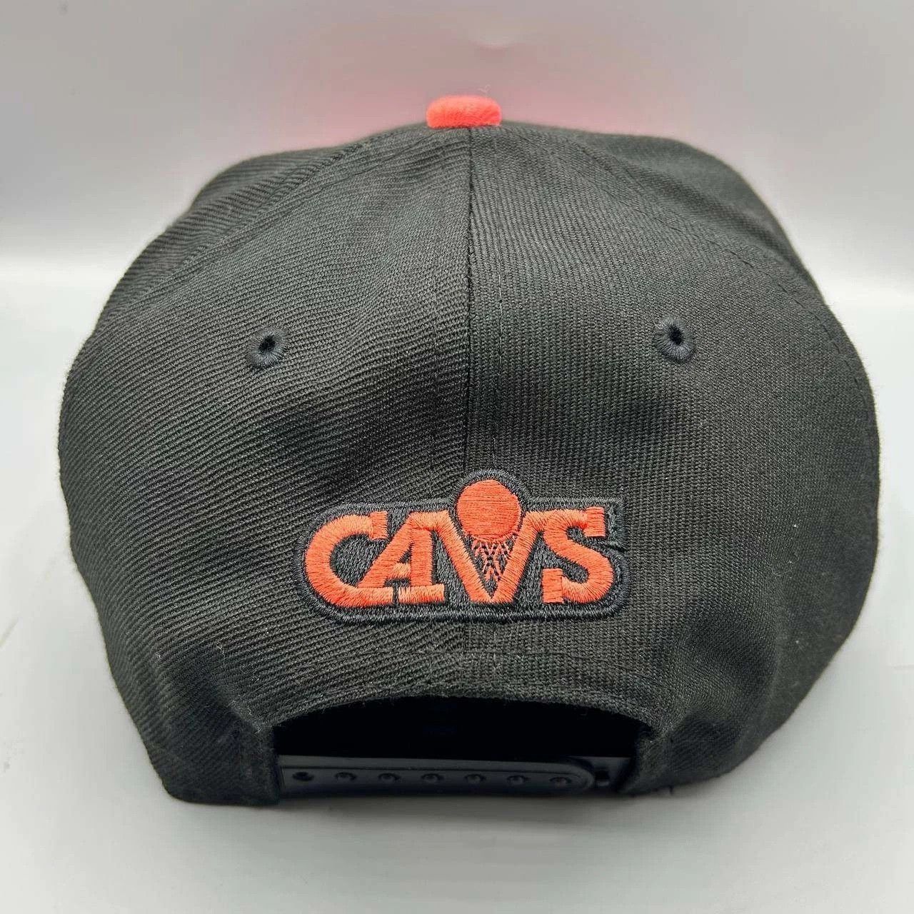 New Era Cleveland Cavaliers Hat Men Black Red Embroidered Snap Back Size ONE SIZE - 7 Thumbnail