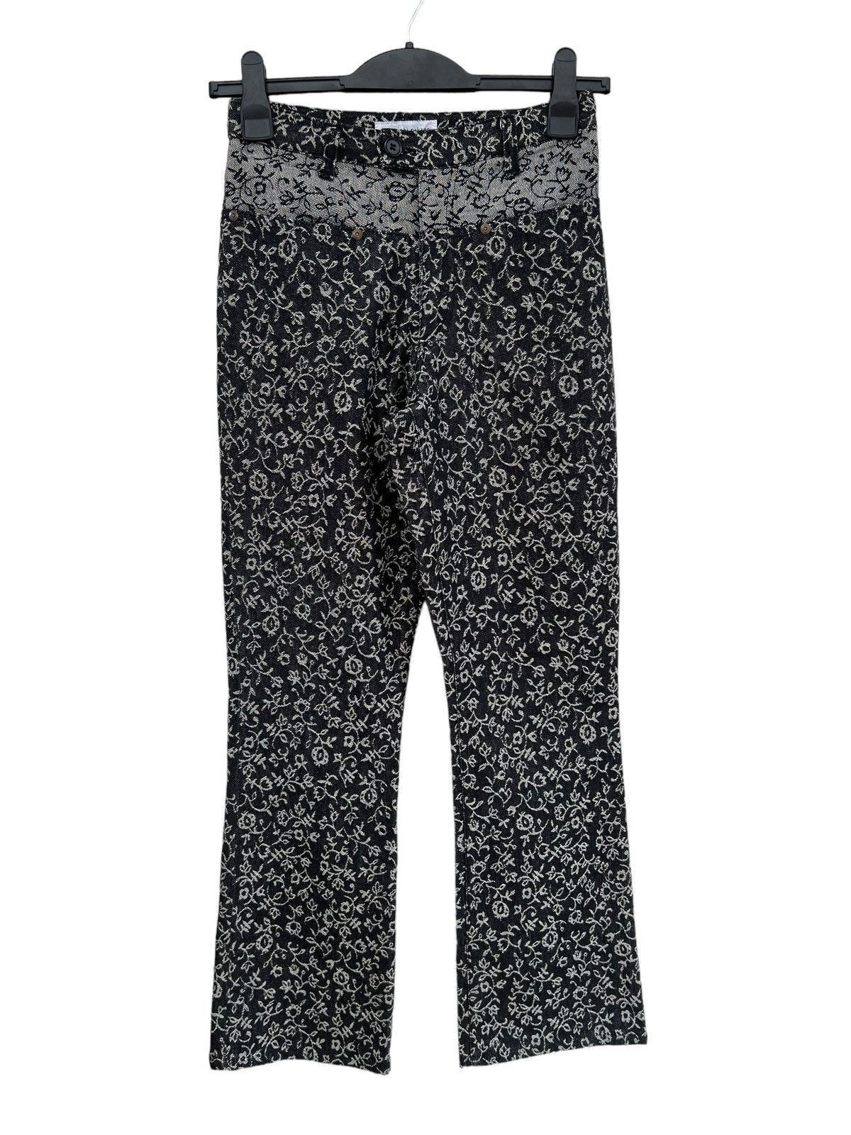 Designer Vintage HIROMICHI NAKANO Japan Wool Flare Pant Size US 26 / EU 42 - 6 Thumbnail