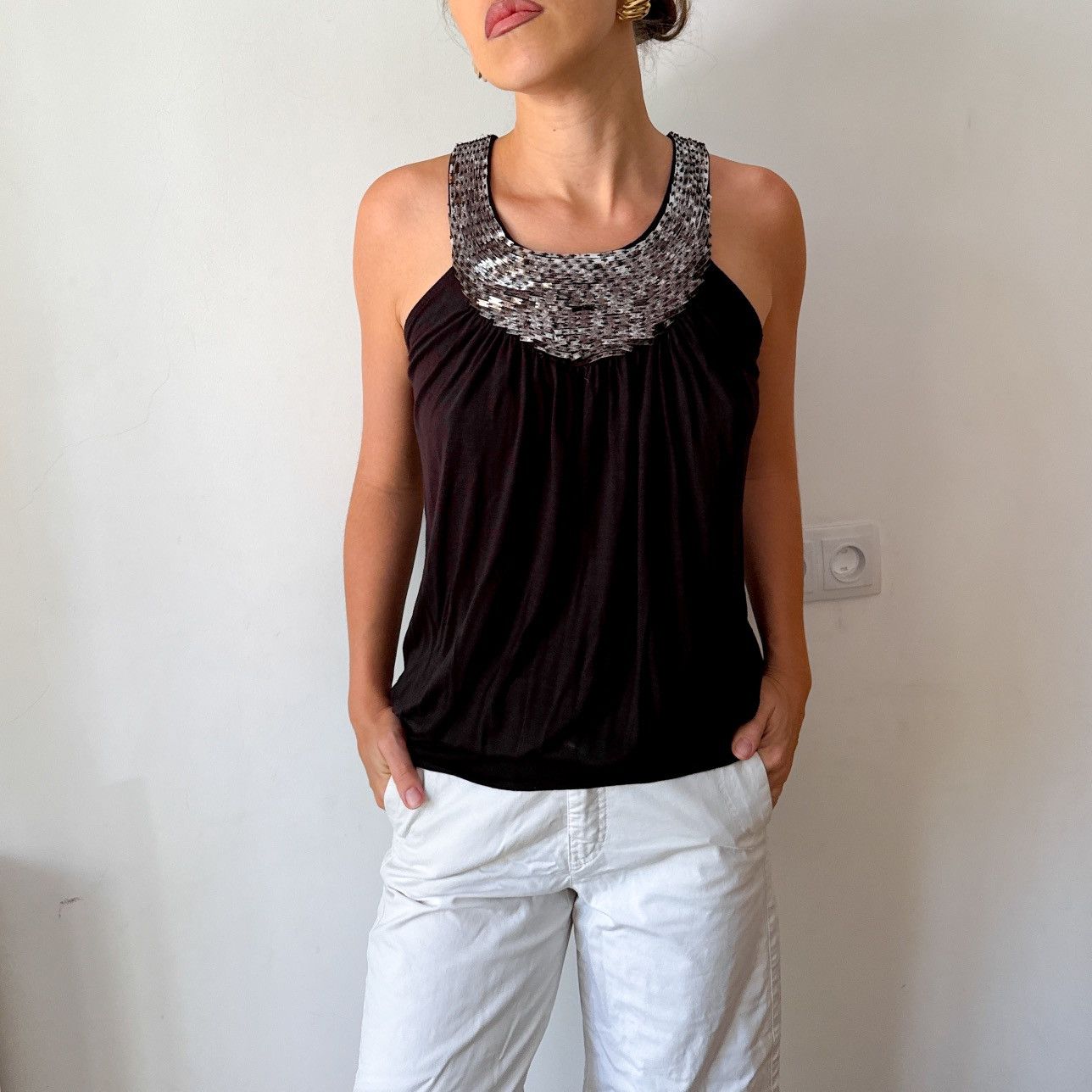 Vintage TwentyOne USA indie style vintage tank top y2k Size M / US 6-8 / IT 42-44 - 8 Thumbnail