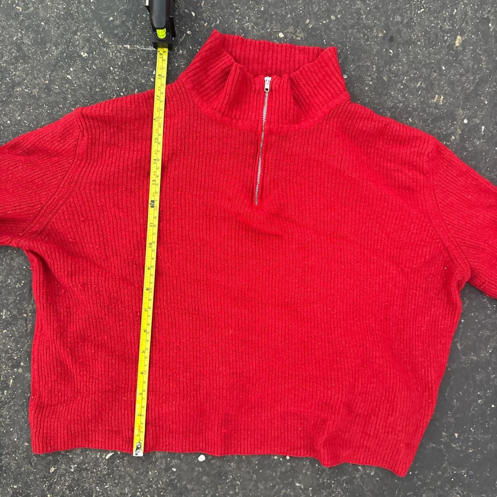 Brandy Melville Women’s Brandy Melville Cropped Quarter Zip One Size Size S / US 4 / IT 40 - 6 Thumbnail