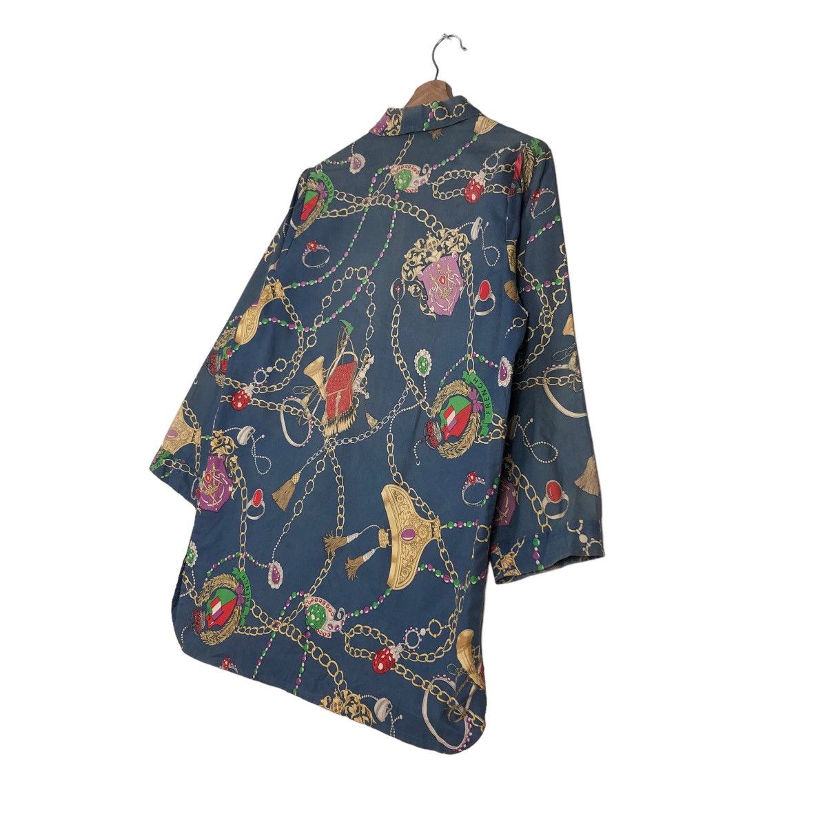 Japanese Brand 🔥Rare Design Work Jacket Double Collar Full Print Design Size US M / EU 48-50 / 2 - 10 Thumbnail