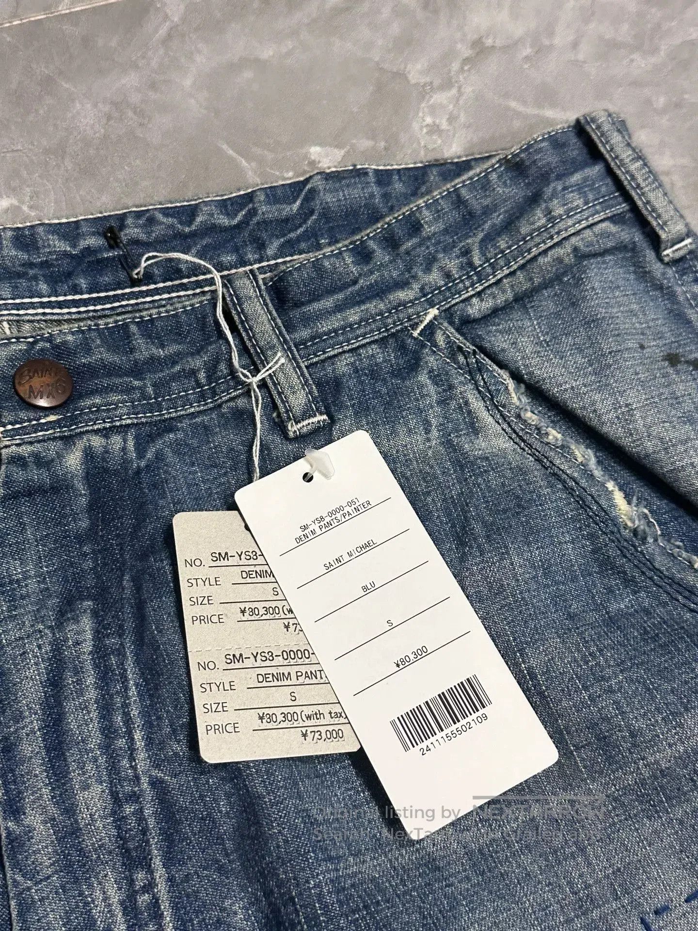 Saint Michael Saint Michael Distressed Denim Pants. Size US 28 / EU 44 - 3 Thumbnail