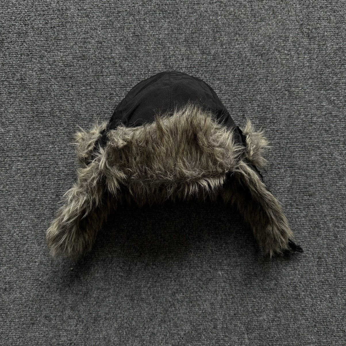 Fila VTG Japanese Style Fila Faux Fur Ushanka Cap Hat Winter One Size ONE SIZE - 4 Thumbnail