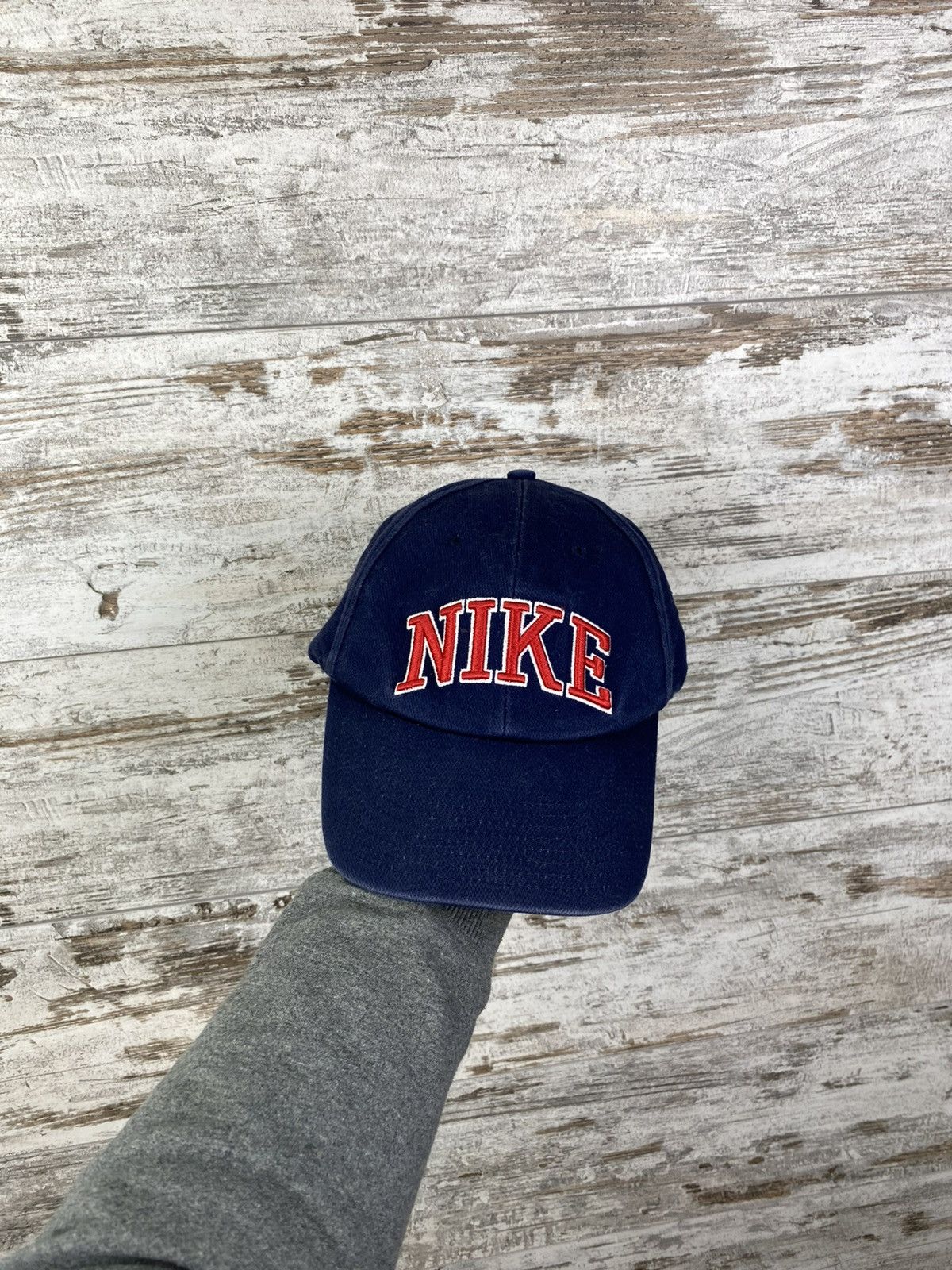 Nike × Vintage Mens Vintage Nike big logo hats cap hat y2k rare swoosh acg Size ONE SIZE - 1 Thumbnail