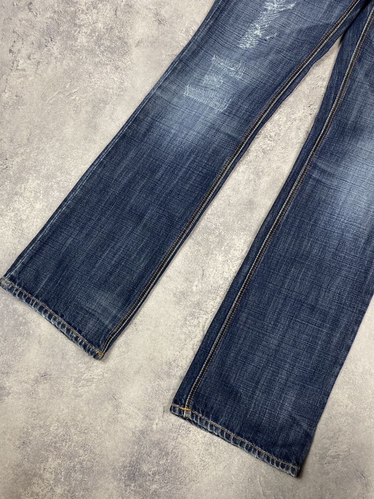 Evisu Evisu Donna Flared Bootcut Jeans Stonewashed y2k japanese Size 31" - 10 Thumbnail