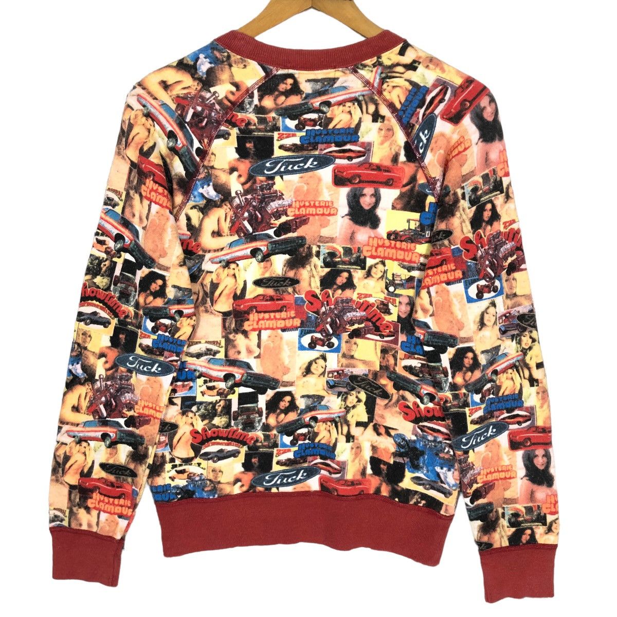 Hysteric Glamour Vintage Hysteric Glamour Showtime Full Print Sweatshirt Size US S / EU 44-46 / 1 - 11 Thumbnail