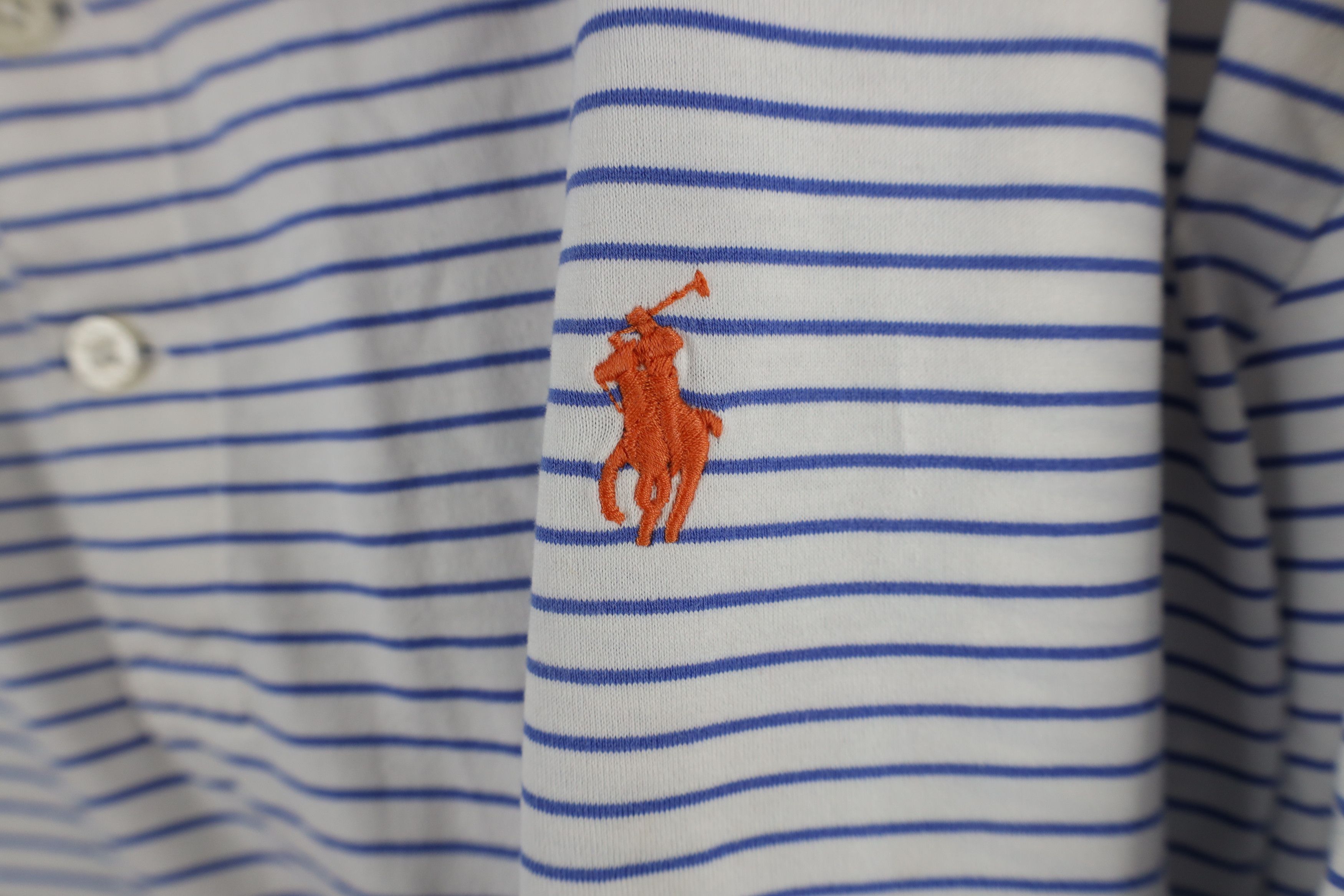 Ralph Lauren Vintage Polo Golf Ralph Lauren Striped Collared Polo Shirt Size US XL / EU 56 / 4 - 5 Thumbnail