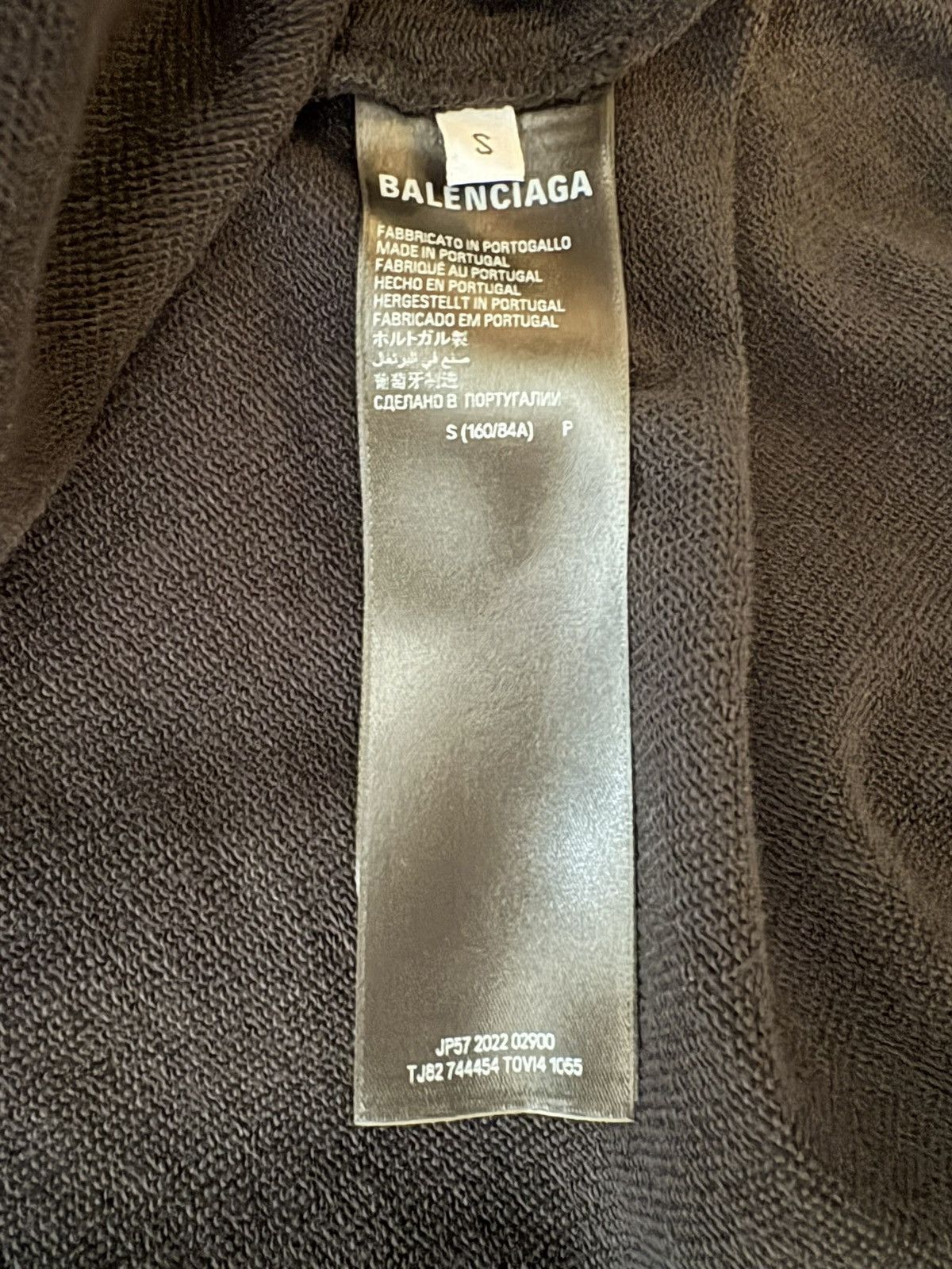 Balenciaga Balenciaga mud dyed zip up hoodie Size US S / EU 44-46 / 1 - 5 Thumbnail