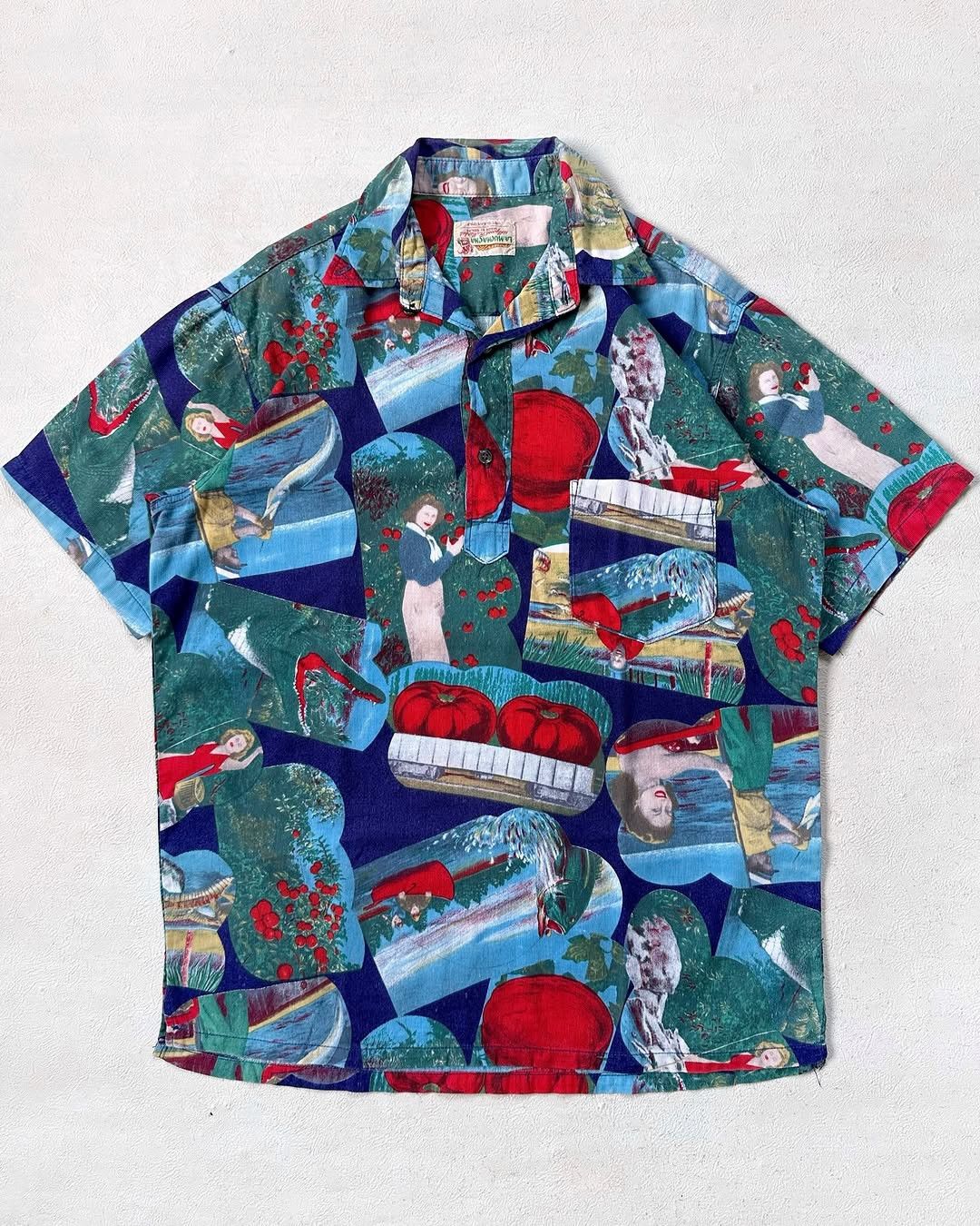Designer × Vintage LAMUCHACHA VINTAGE PATTERN SHIRT Size US M / EU 48-50 / 2 - 1 Thumbnail