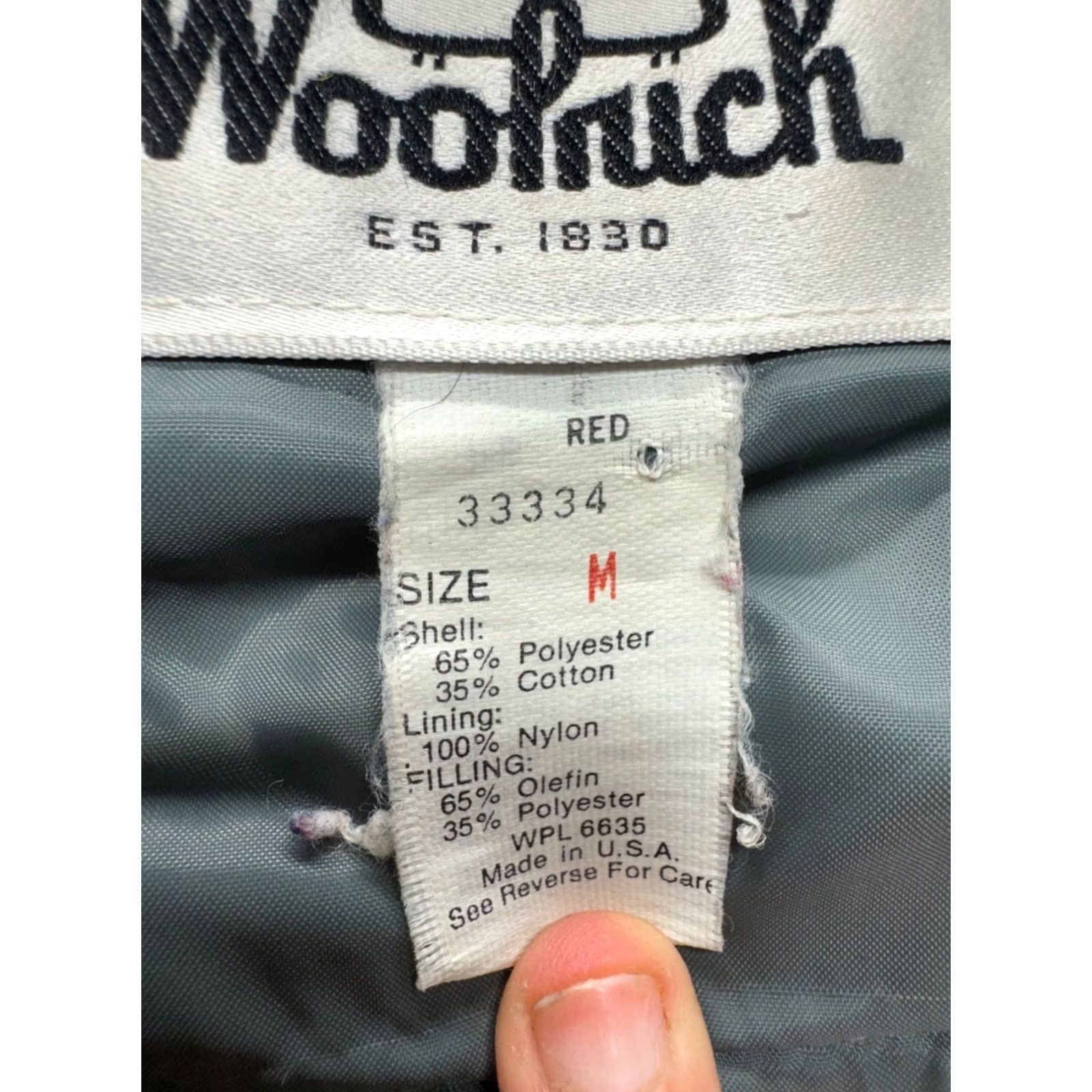 Vintage VINTAGE Woolrich Jacket Hooded Parka Mens M Red Woolrich Parka Jacket Hooded Mens M Red 90s Fall Winter Jacket Womens/Mens? Size US M / EU 48-50 / 2 - 6 Thumbnail