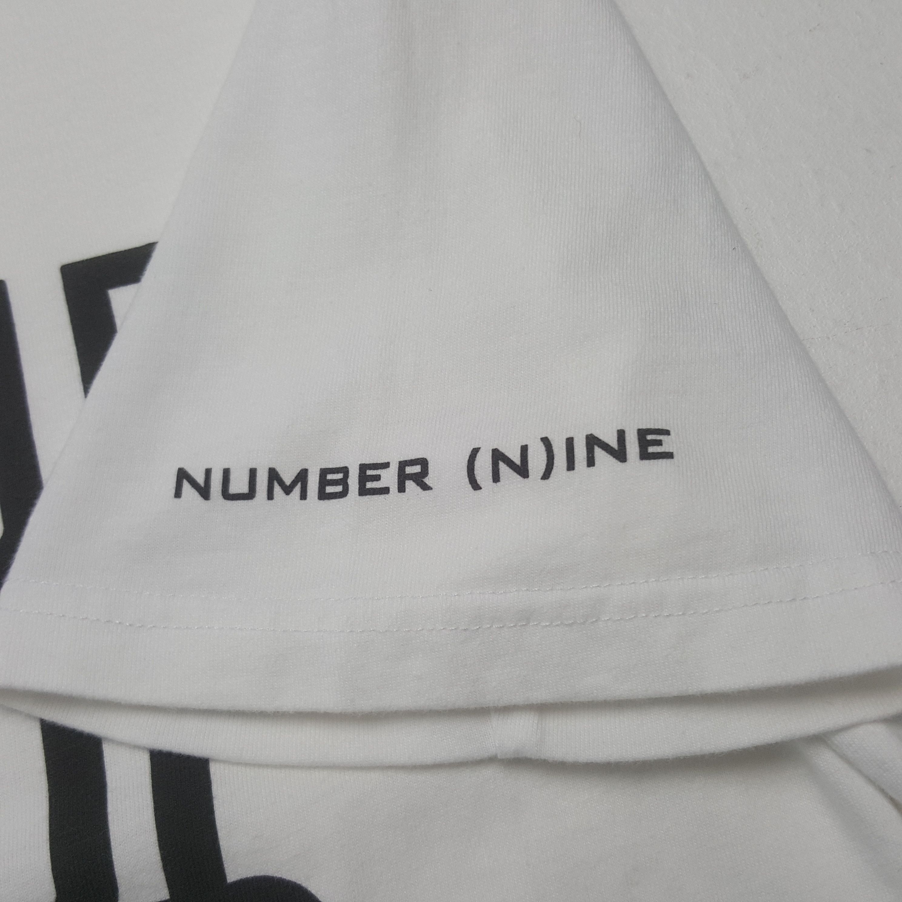 Number (N)ine Vintage Number Nine Custom Signature Tshirt Size US M / EU 48-50 / 2 - 6 Thumbnail