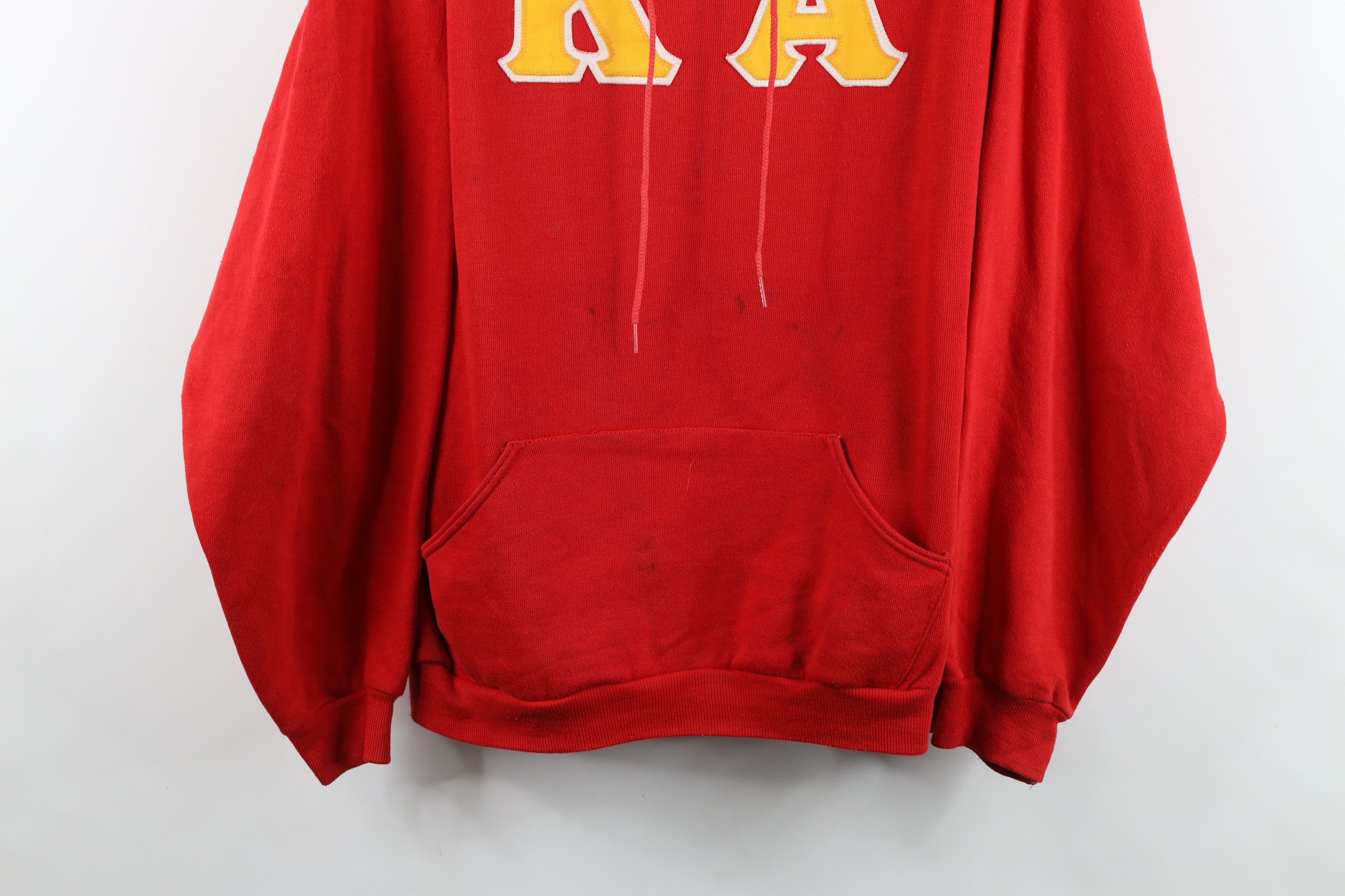 Russell Athletic Vintage 70s Russell Athletic Alpha Fraternity Hoodie USA Size US XL / EU 56 / 4 - 3 Thumbnail