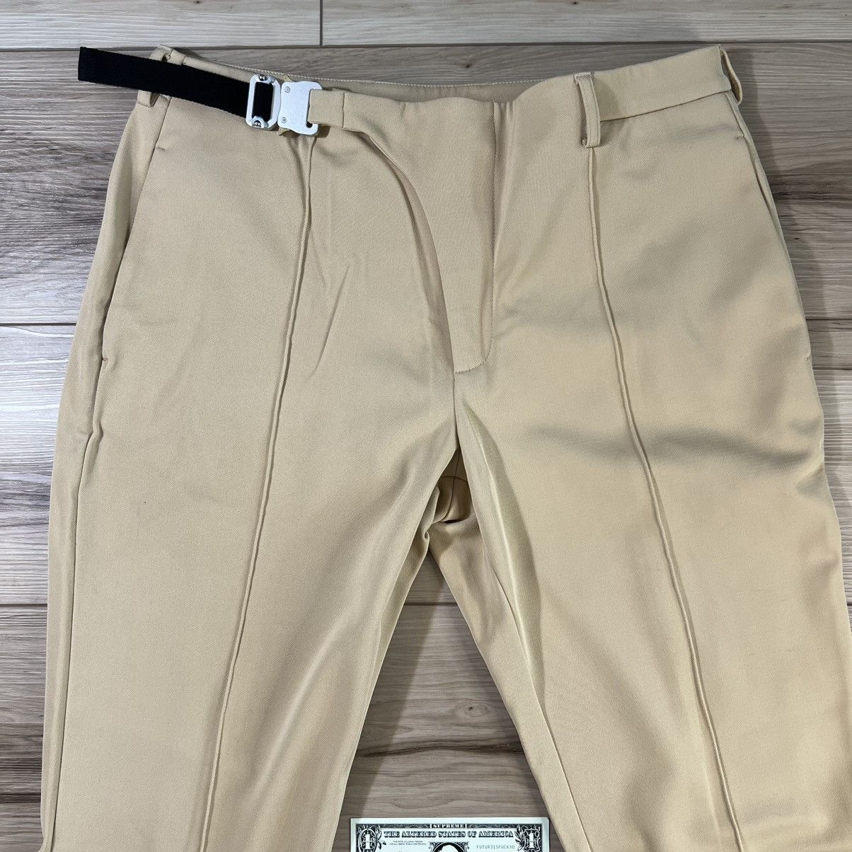 1017 ALYX 9SM Crescent Buckle Dress Pants Champagne Size US 38 / EU 54 - 4 Thumbnail