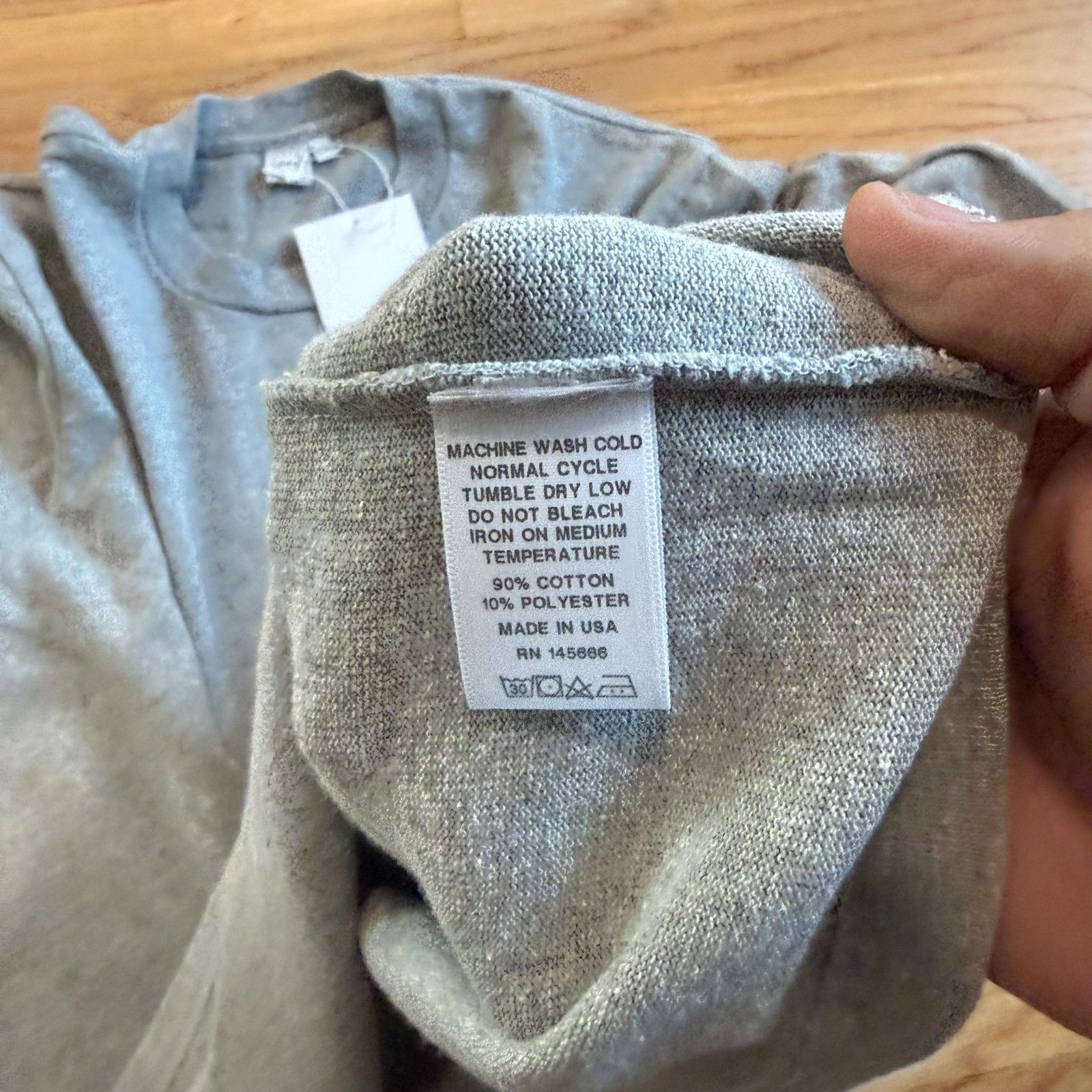 Paa House of Paa Long Heavyweight Sleeve Tee Two Heather Grey Size US XXL / EU 58 / 5 - 5 Thumbnail