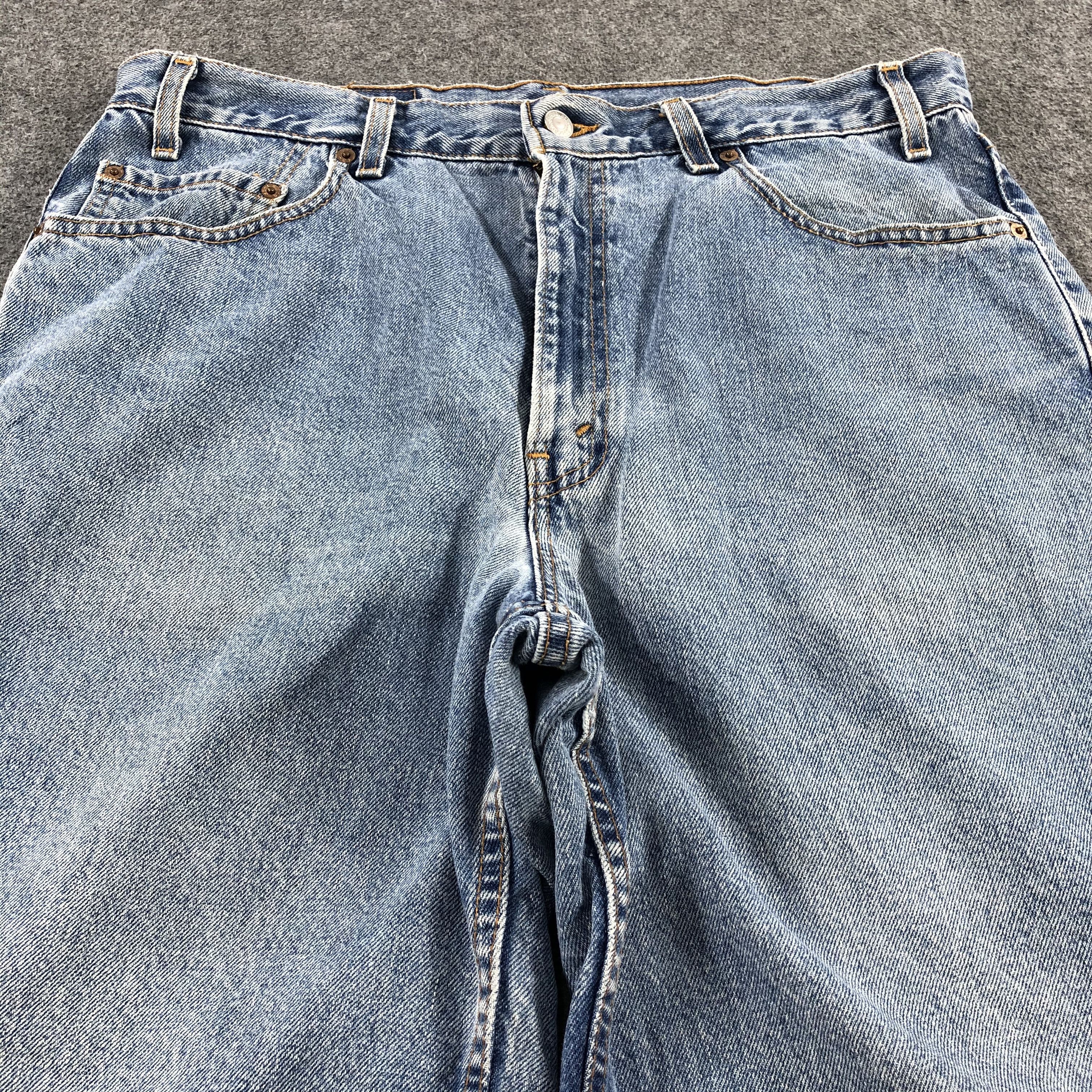 Levi's × Vintage Vintage 90s Blue Wash Levis 550 Jeans-JM2062 Size US 36 / EU 52 - 3 Thumbnail