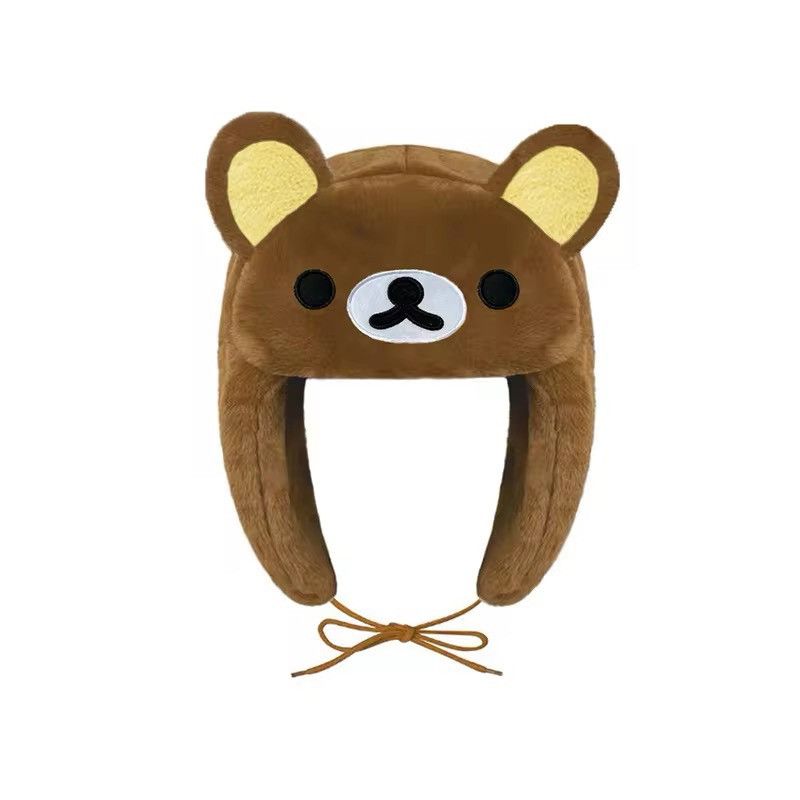 Other Brown Bear Autumn Winter Warm Hat Size ONE SIZE - 2 Thumbnail