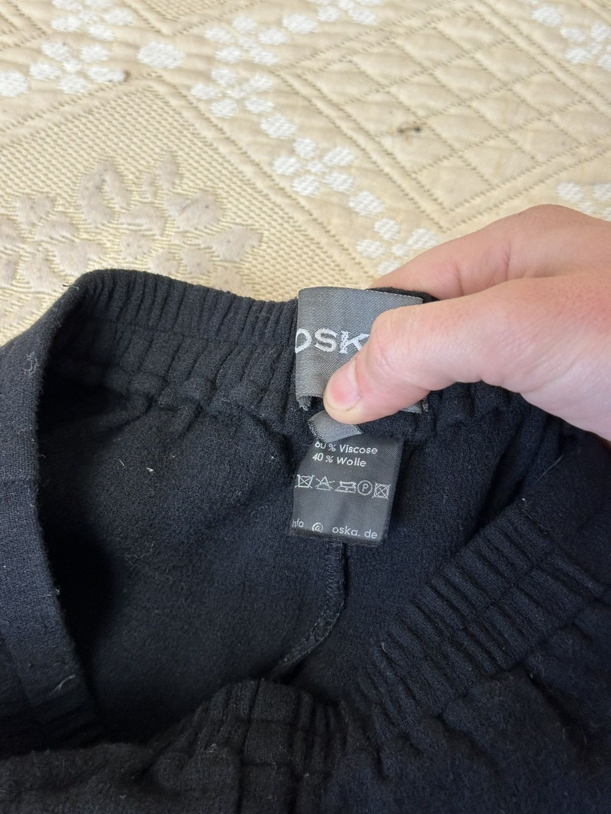 OSKA 🔥 Oska Wide Pants Wool Trousers Baggy Size XS Size 25" / US 0 / IT 36 - 6 Thumbnail