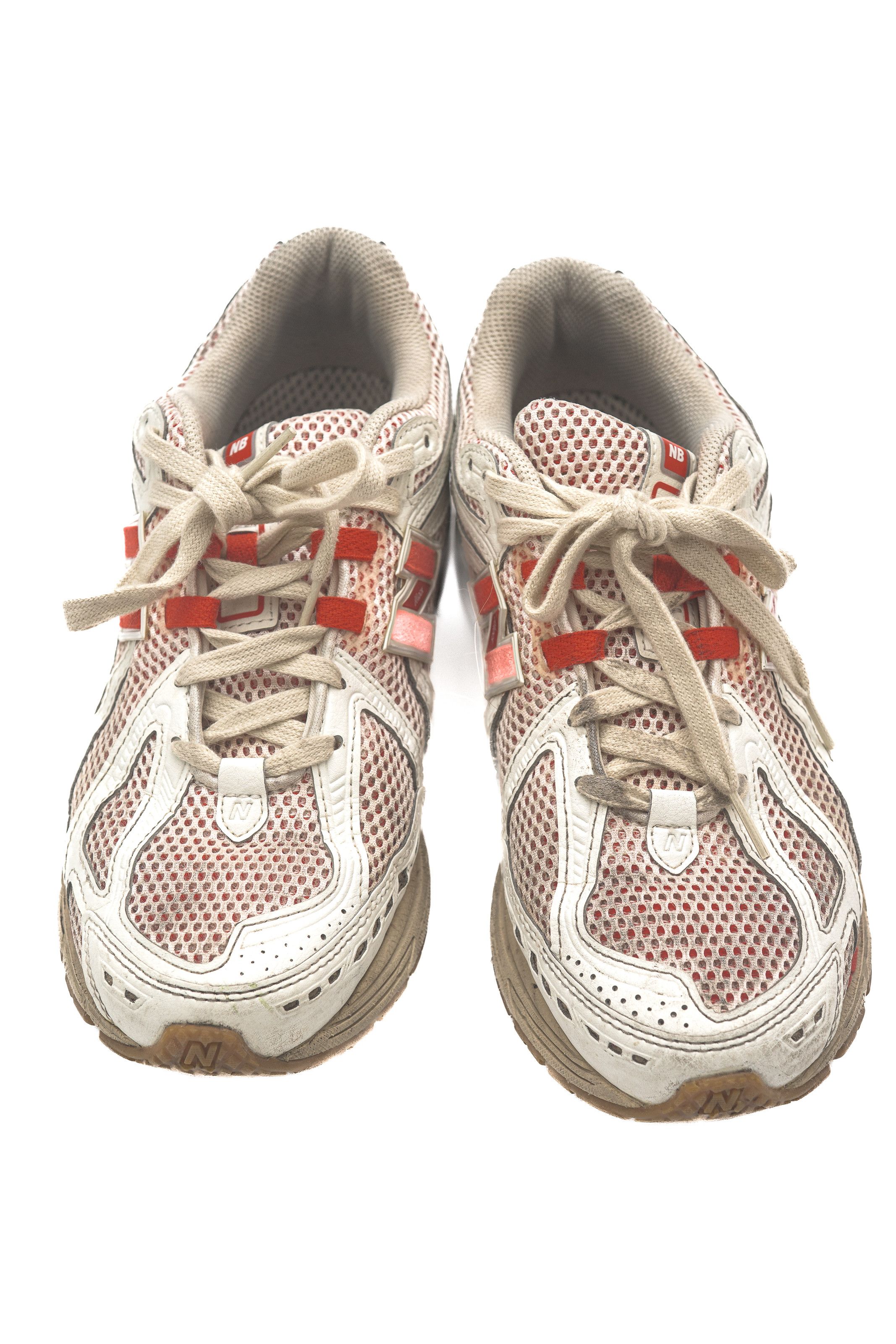 New Balance New Balance 1906R White Red Mesh Sneakers US 9 Size US 9 / EU 42 - 1 Thumbnail