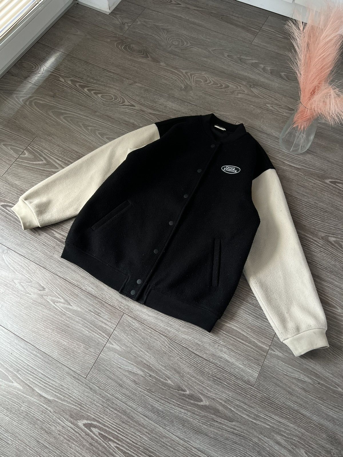Designer × H&M × No Fear ‼️Teddy Fleece No Fear x H&M Big Logo Avant garde Bomber ‼️ Size US M / EU 48-50 / 2 - 6 Thumbnail