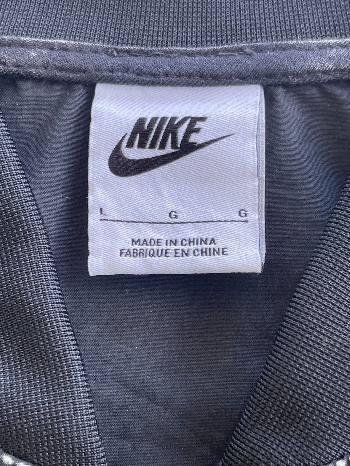 Nike Nike Big Swosh Washed Bomber Jacket Size US L / EU 52-54 / 3 - 14 Thumbnail