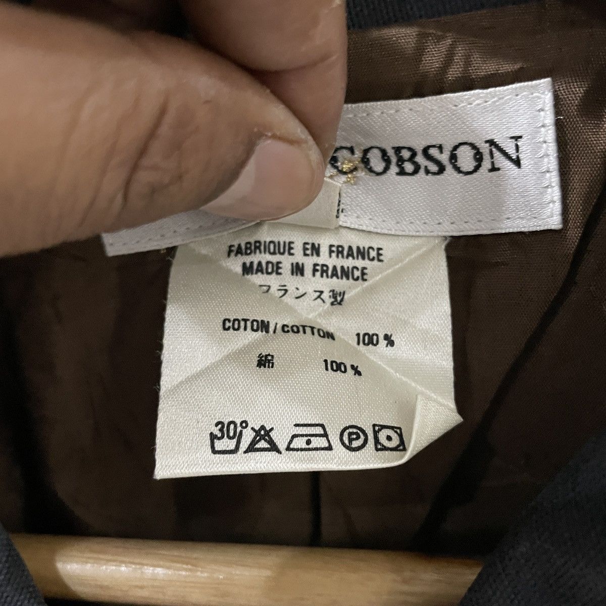 American Apparel Vintage Corinne Cobson France Workwear Jacket Size L / US 10 / IT 46 - 6 Thumbnail