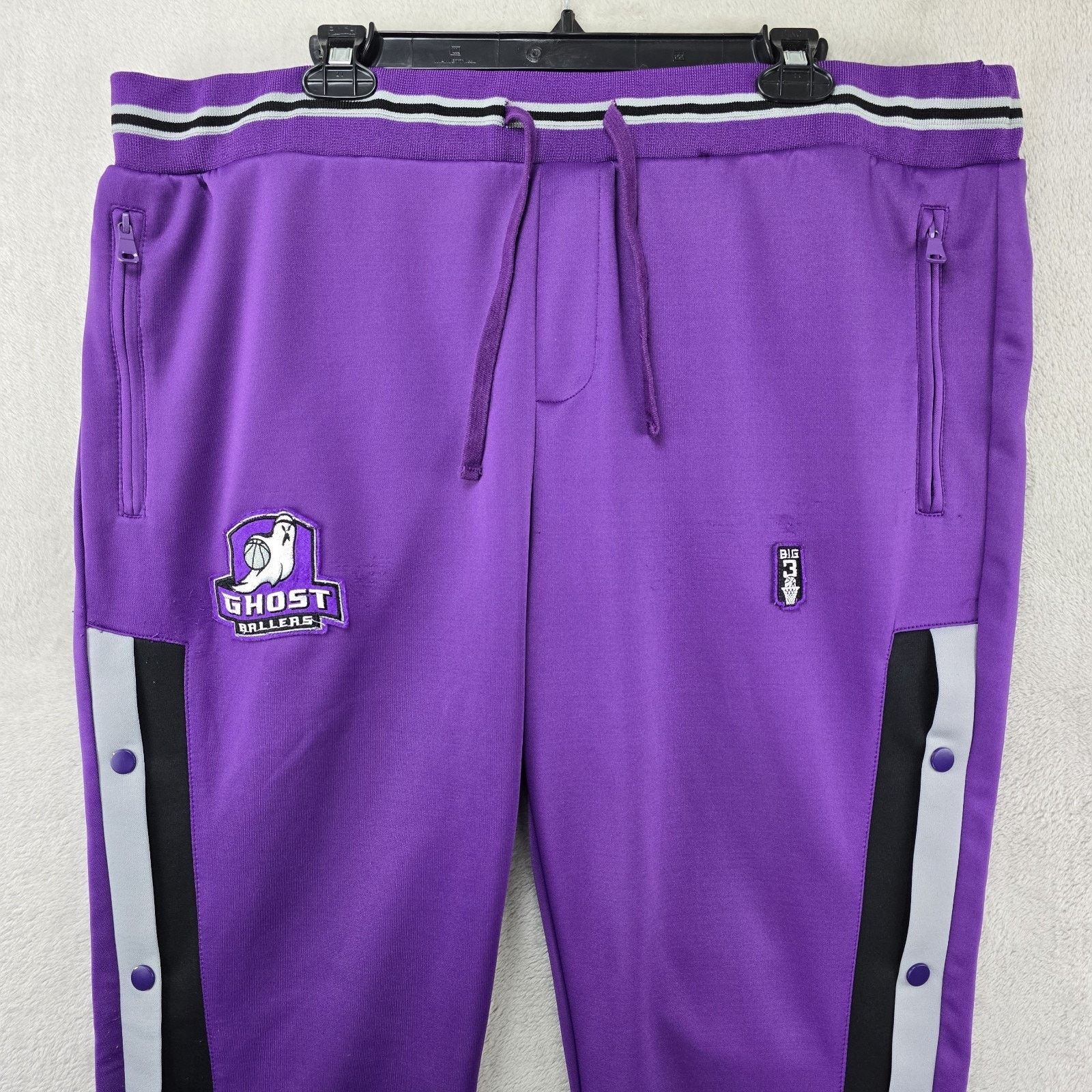 Other Big 3 Basketball Ghost Ballers Breakaway Warmup Pants 2XL Size US 40 / EU 56 - 2 Thumbnail
