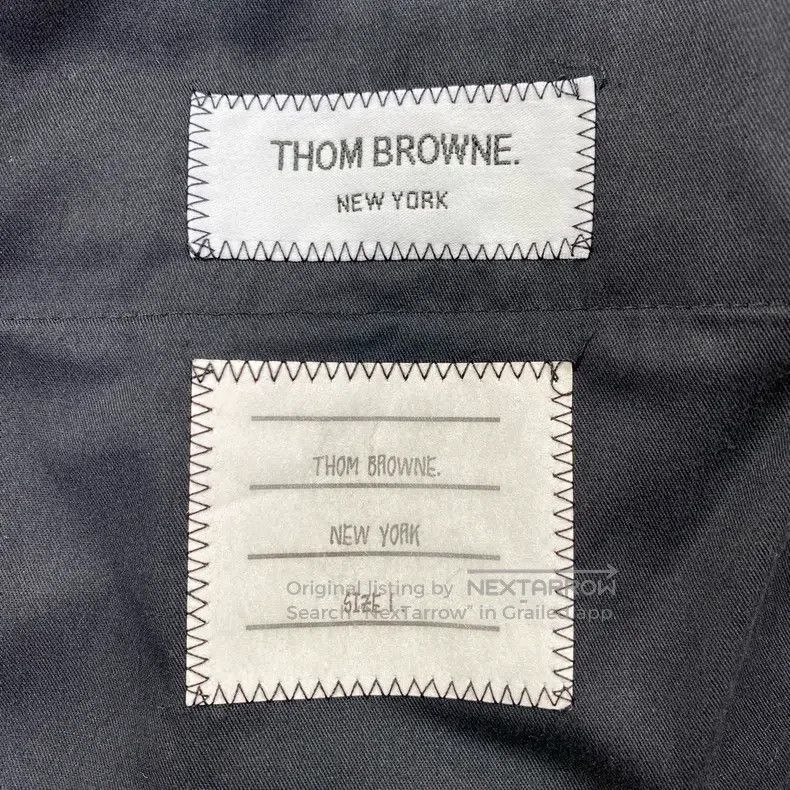 Thom Browne Thom Browne size 1 Casual black pants Size US 39 - 4 Thumbnail