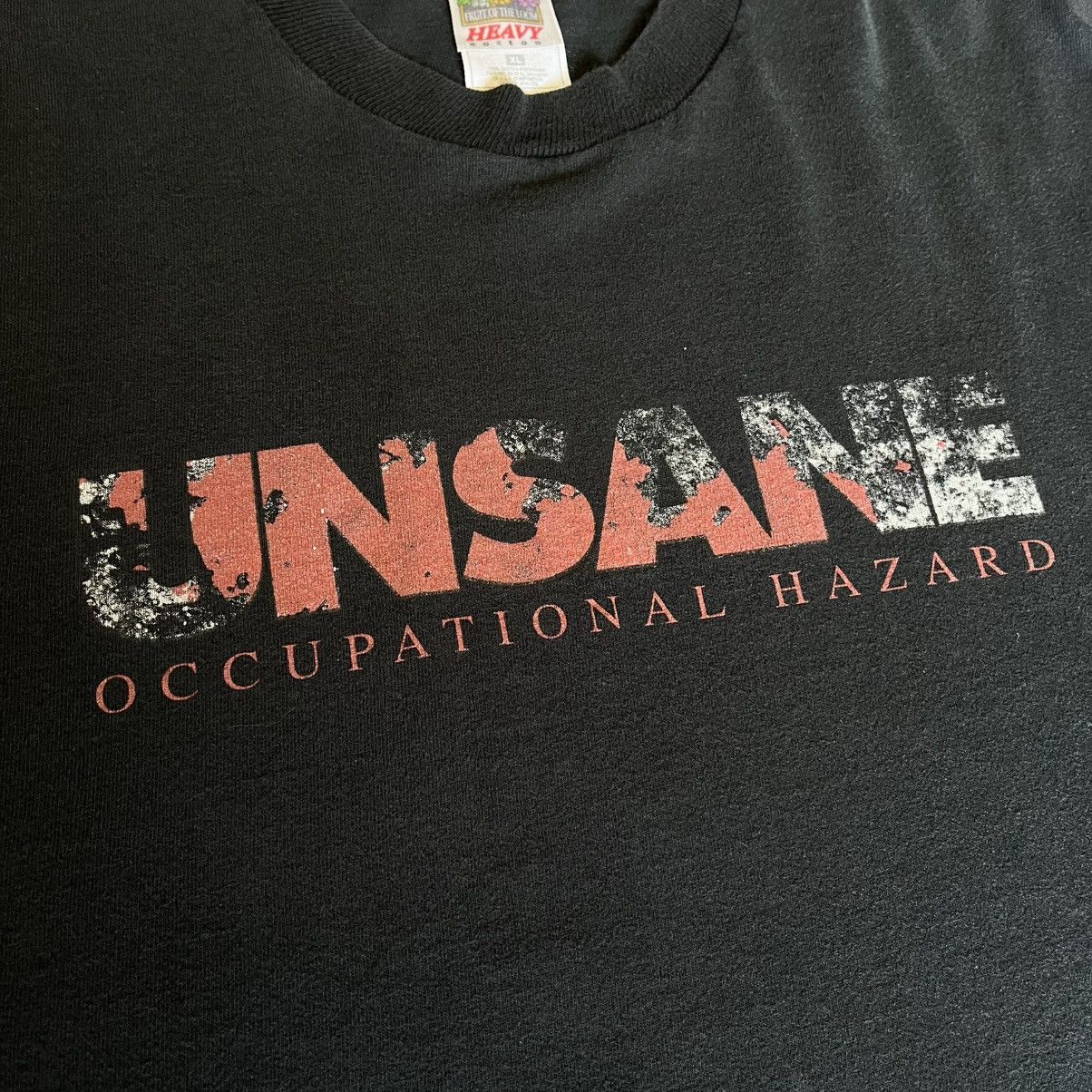 Band Tees Vintage 1998 Unsane Occupational Hazard Punk Band Logo Tee Size US XL / EU 56 / 4 - 3 Thumbnail