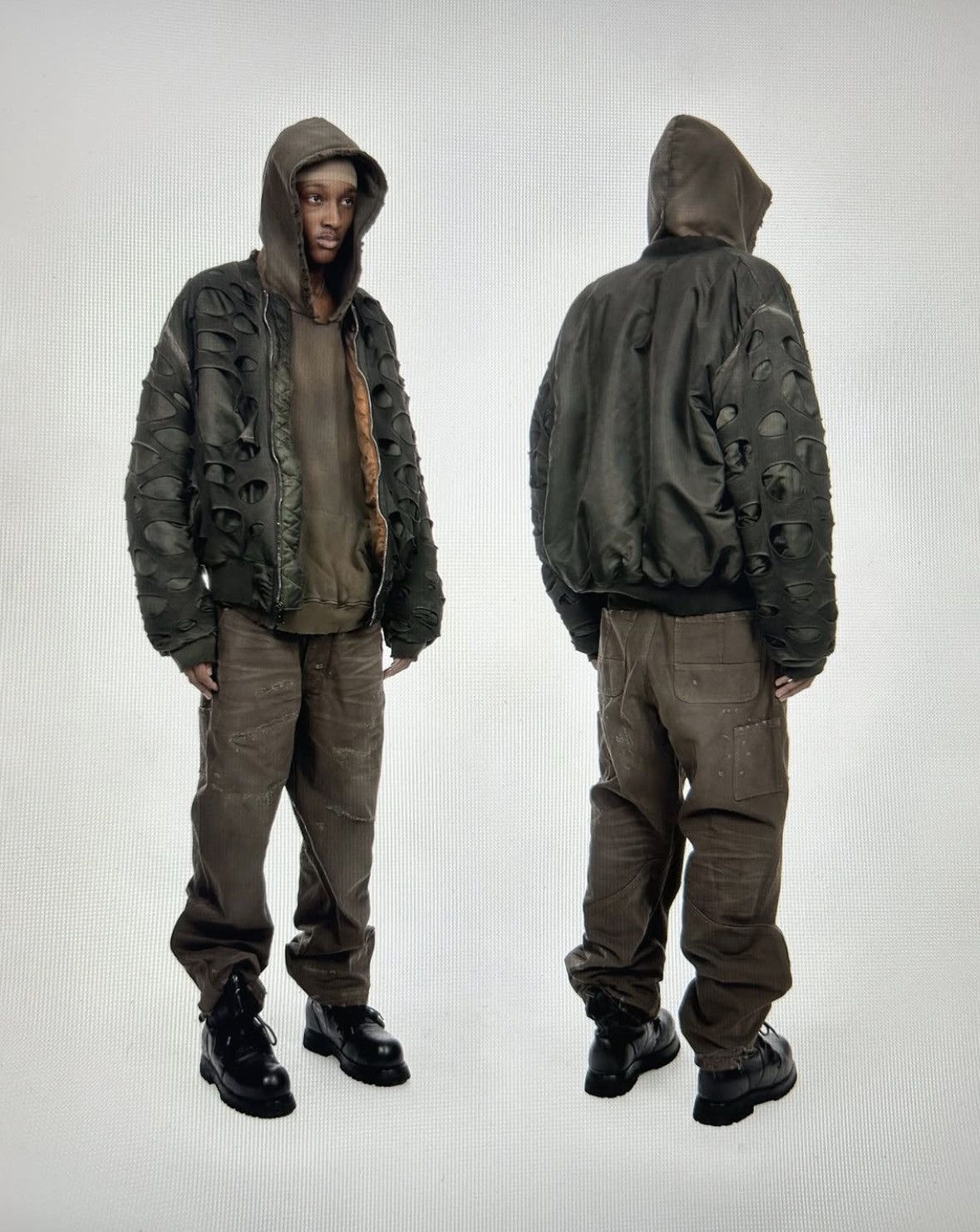 ALEXANDER DIGENOVA Alexander Digenova Underground Repair pants Size US 34 / EU 50 - 9 Thumbnail