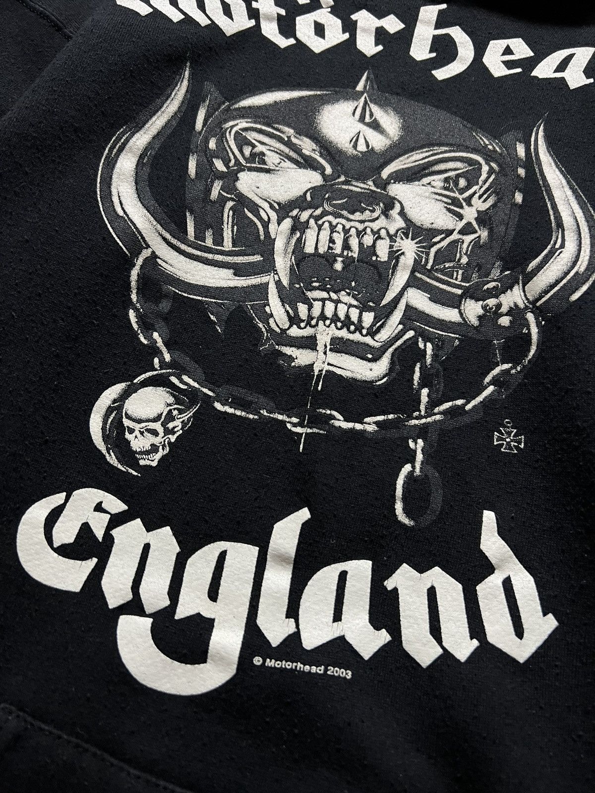 Band Tees × Vintage Vintage Y2k 2003 Motorhead Hoodie Size US M / EU 48-50 / 2 - 6 Thumbnail